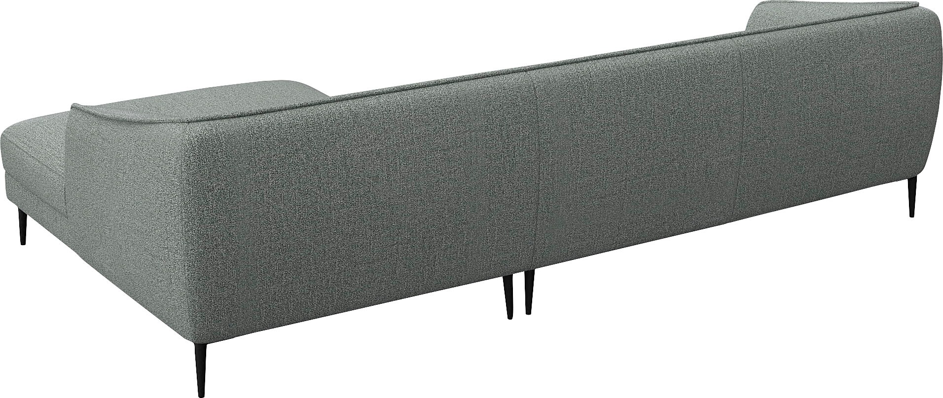 FLEXLUX Ecksofa »Belle Designsofa, L-Form, B/T 288/149 cm«, Skandinavisches Design, In hochwertiger Verarbeitung