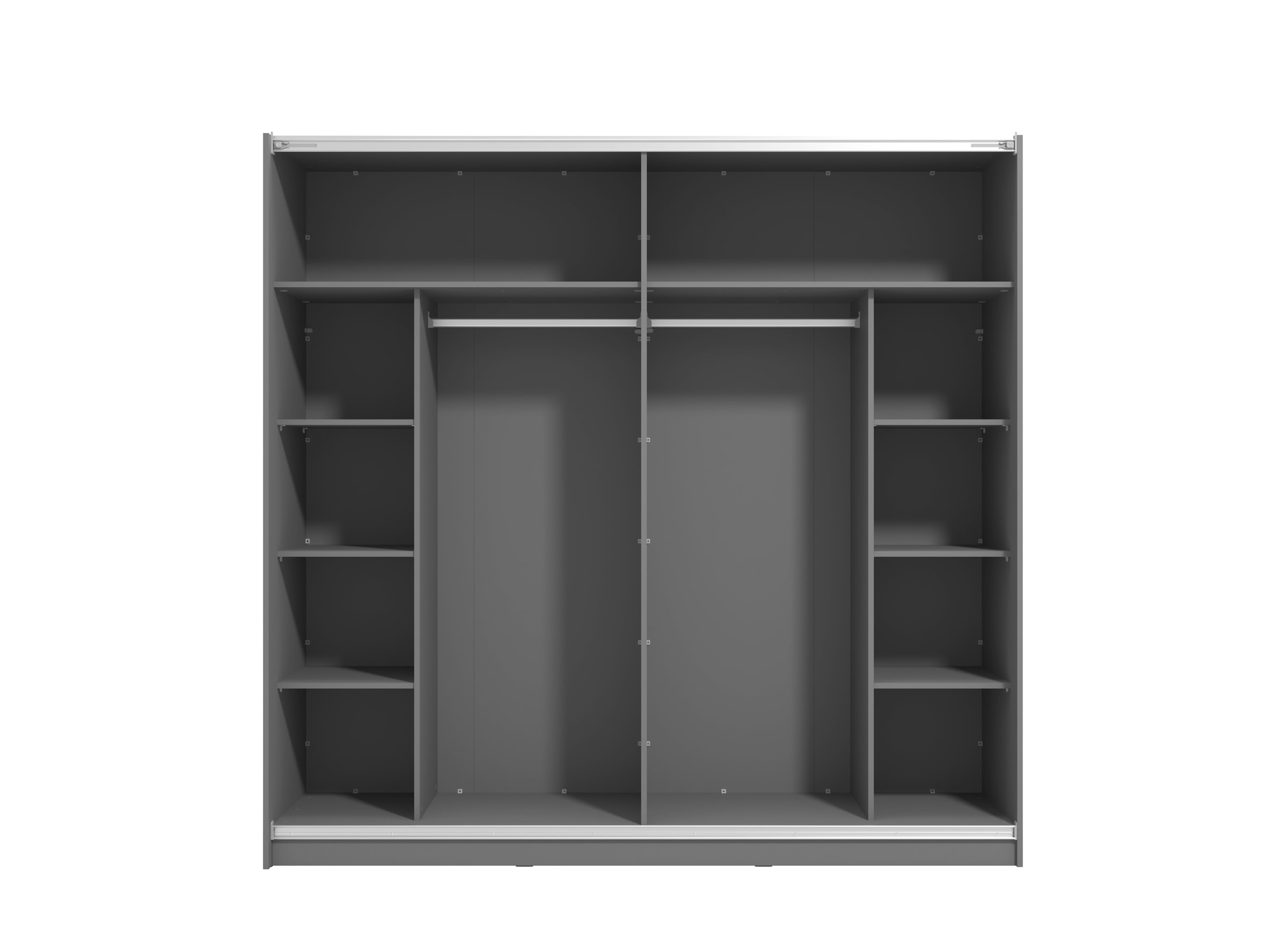 INOSIGN Schwebetürenschrank »Sierra Kleiderschrank mit Spiegel Wäscheschrank Garderobe«, Topseller INKLUSIVE Inneneinteilung, FSC-Zertifiziert