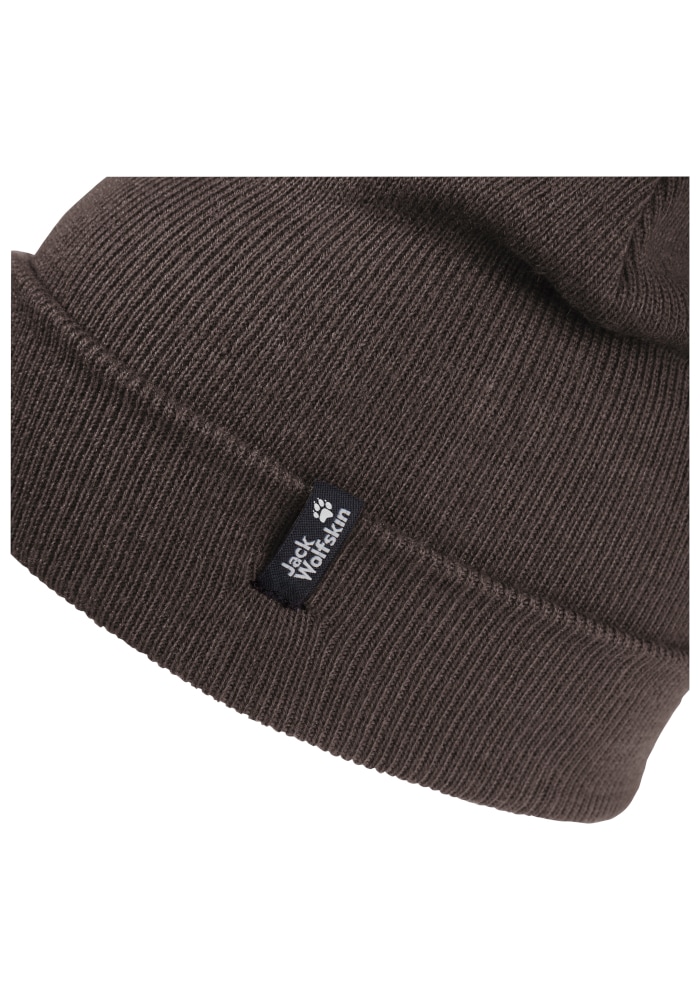 Jack Wolfskin Beanie »RIB BEANIE« Beanie, weich, warm, wintertauglich