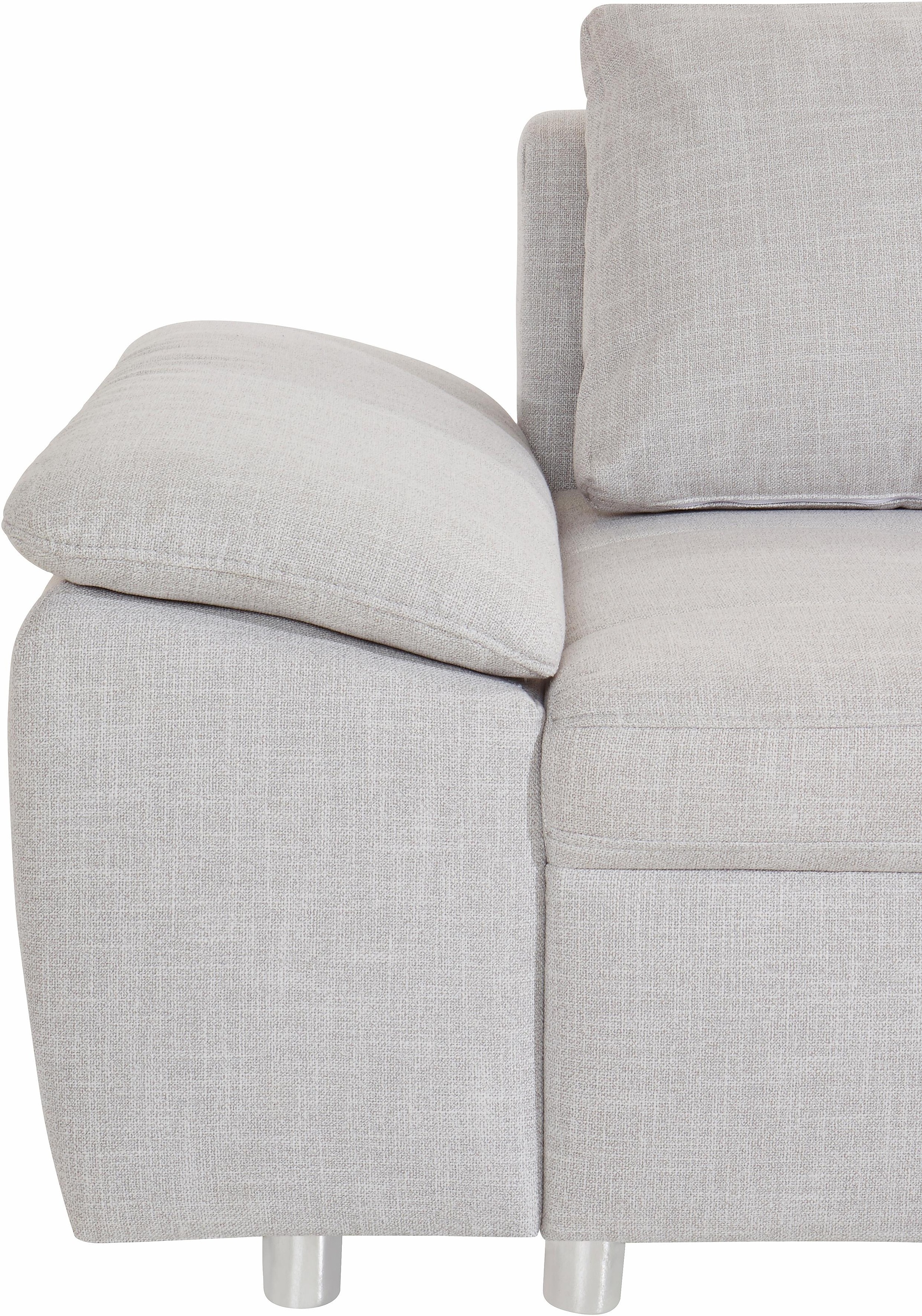 sit&more Ecksofa »Labene L-Form«, wahlweise mit Bettfunktion und Bettkasten, auch als XXL-Variante