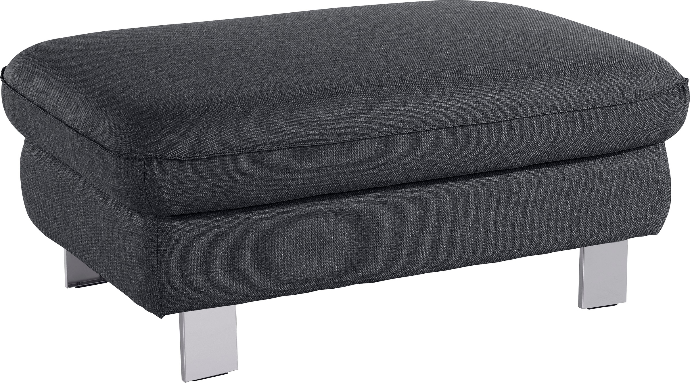 COTTA Polstergarnitur »Driver L-Form«, (Set, 2 tlg.), Set bestehend aus: Ecksofa mit Kopfteilverstellung & Hocker