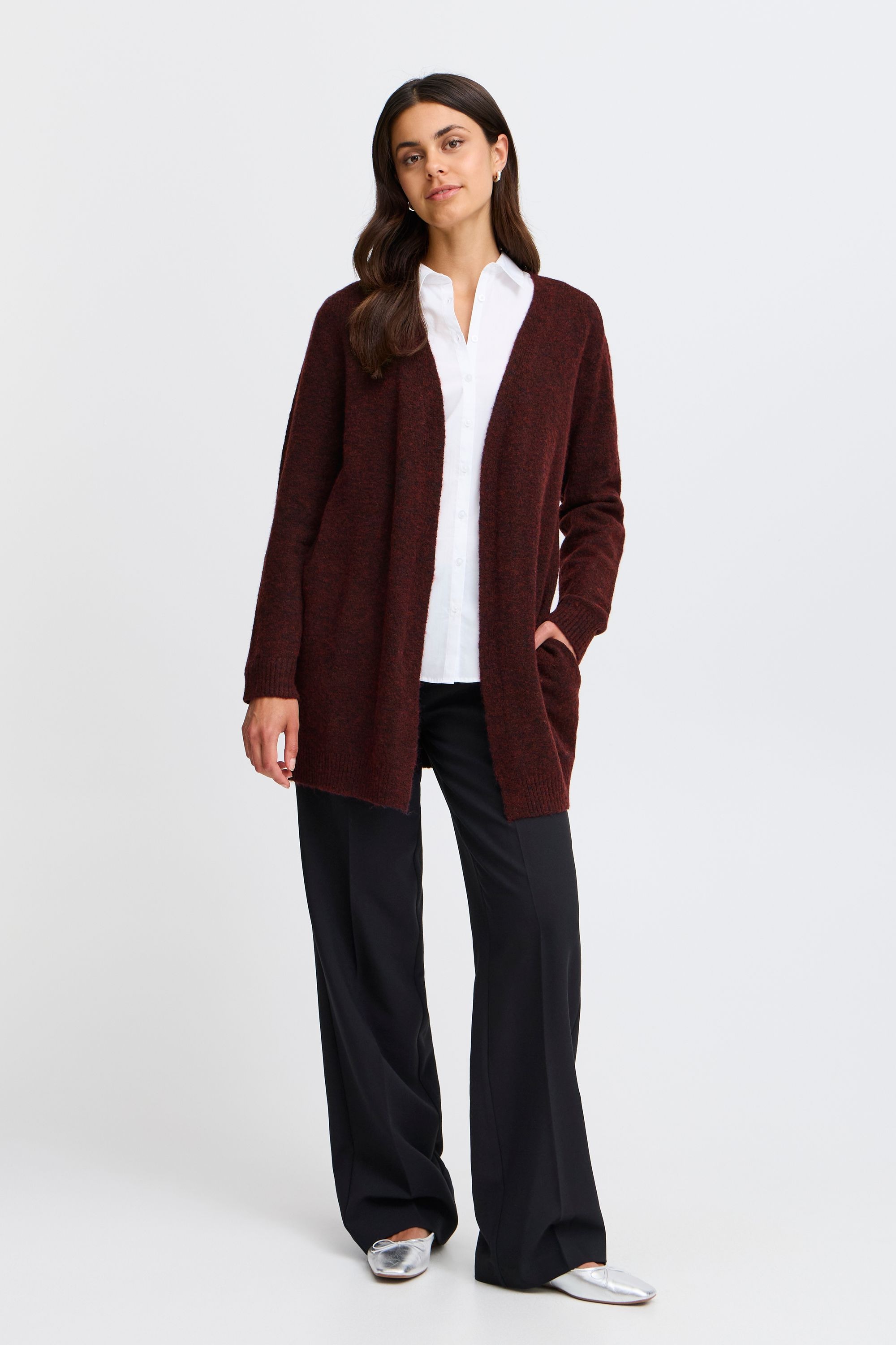 fransa Strickjacke »Strickjacke FRSANNY CAR 1«