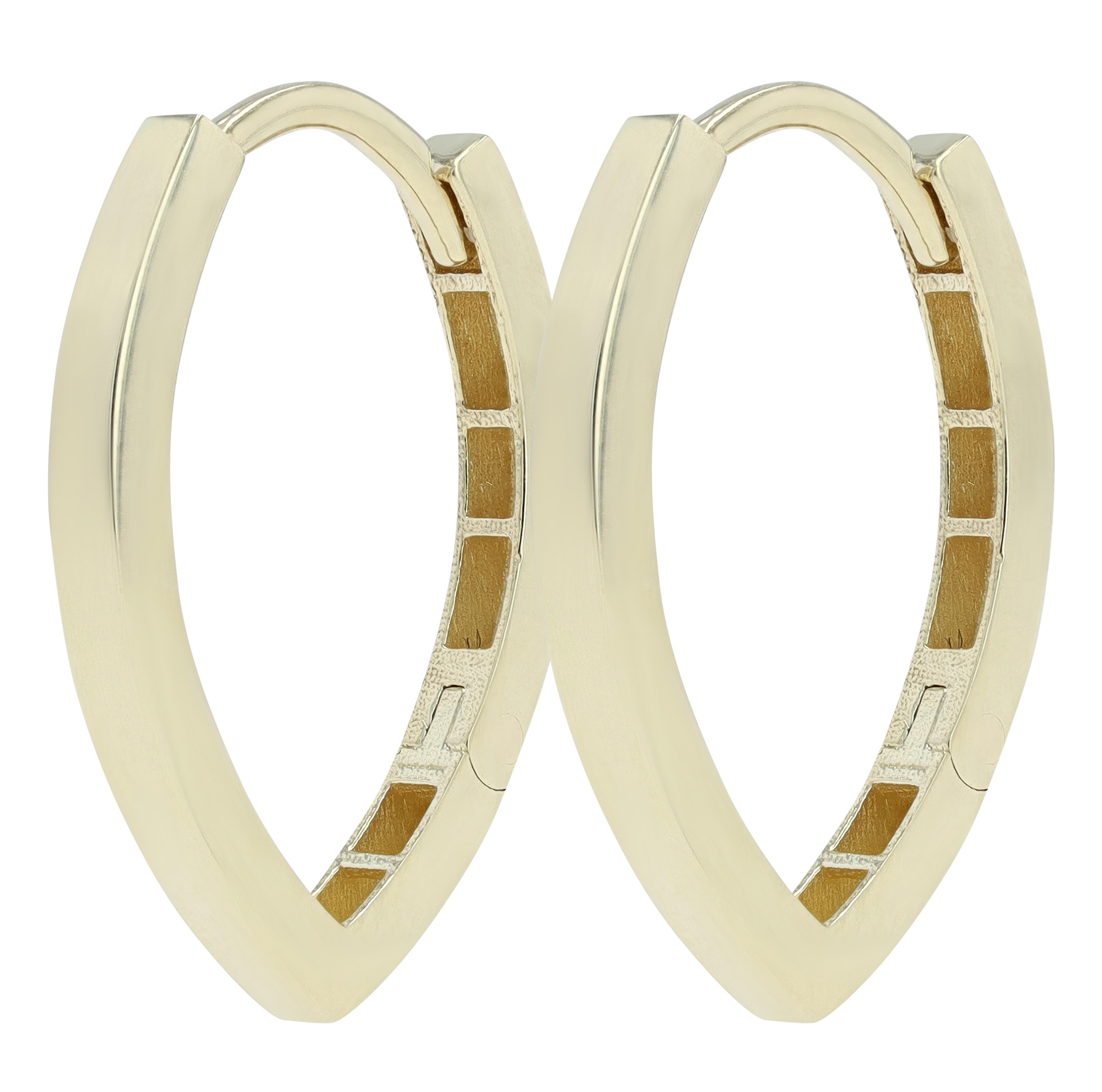 Adelia´s Paar Creolen »333 Gelbgold Ohrringe Creolen« goldfarben
