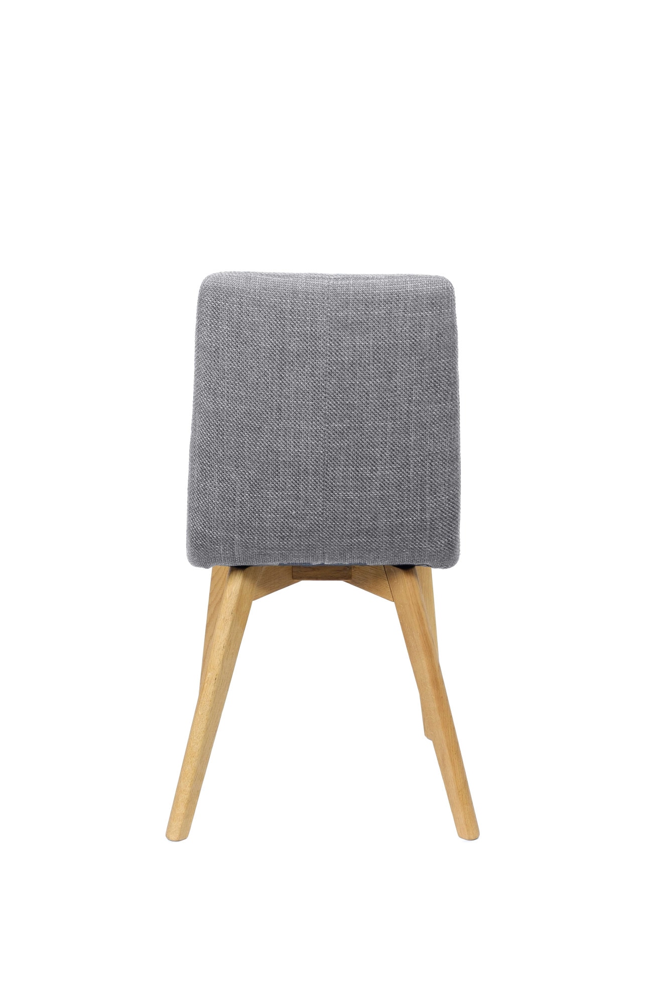 Home affaire 4-Fußstuhl »Arosa Esszimmerstuhl, Polsterstuhl, Küchenstuhl, Speisestuhl, Essstuhl«, (Set), 2 St., Chenille, 2er-Set, Beine aus Massivholz Eiche oder Buche, mit gestepptem Stoff