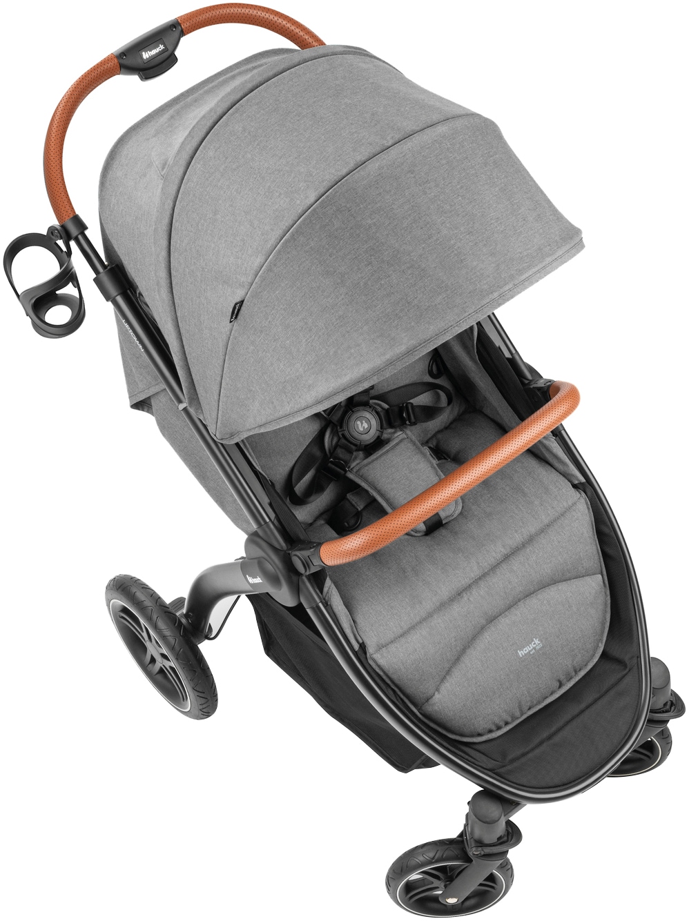 Hauck Kinder-Buggy »Uptown, Black Melange Grey«, 22 kg, bis 22 kg belastbar