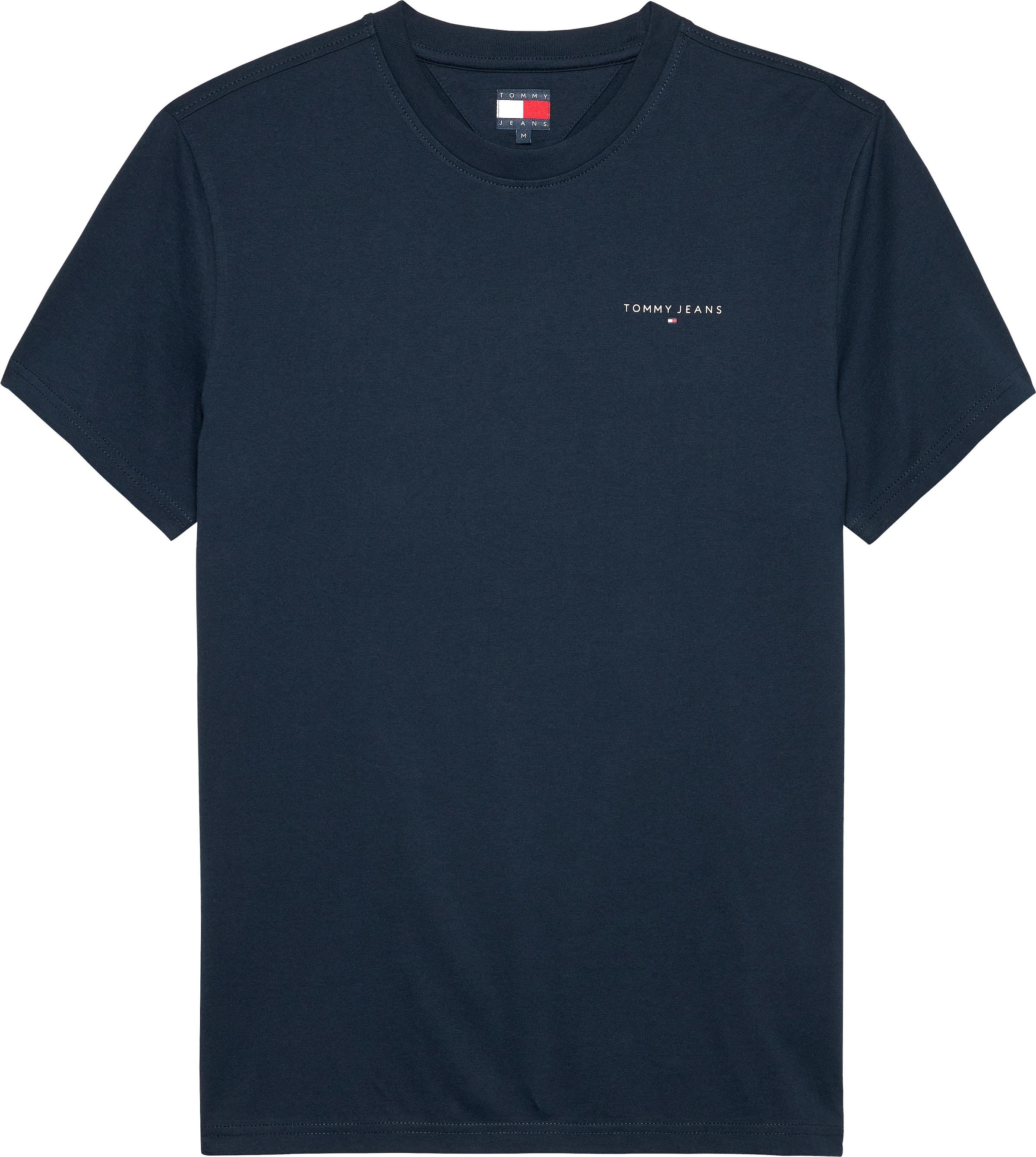 Tommy Jeans T-Shirt »TJM SLIM LINEAR CHEST TEE EXT«, Mit Rundhalsausschnitt