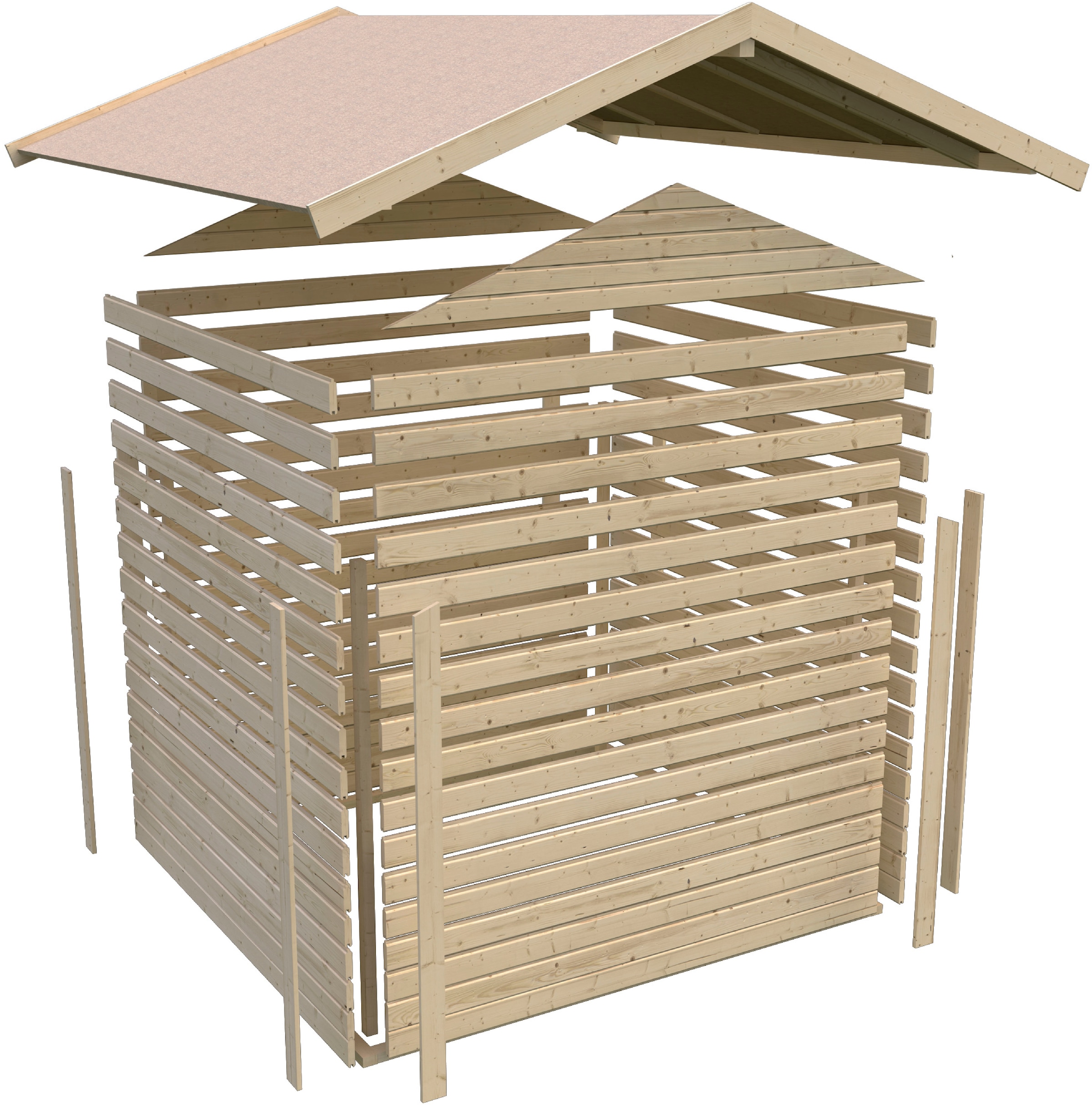 KONIFERA Gartenhaus »Sylt 1«