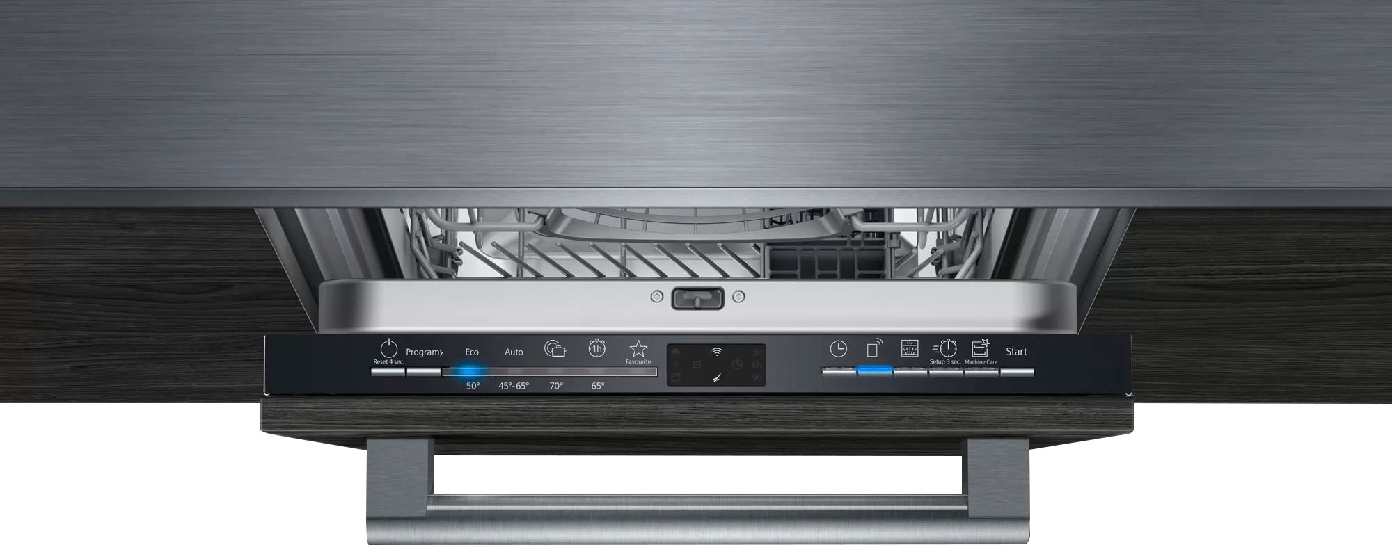 SIEMENS vollintegrierbarer Geschirrspüler iQ100 »SR61IX05KE«, 9 Maßgedecke