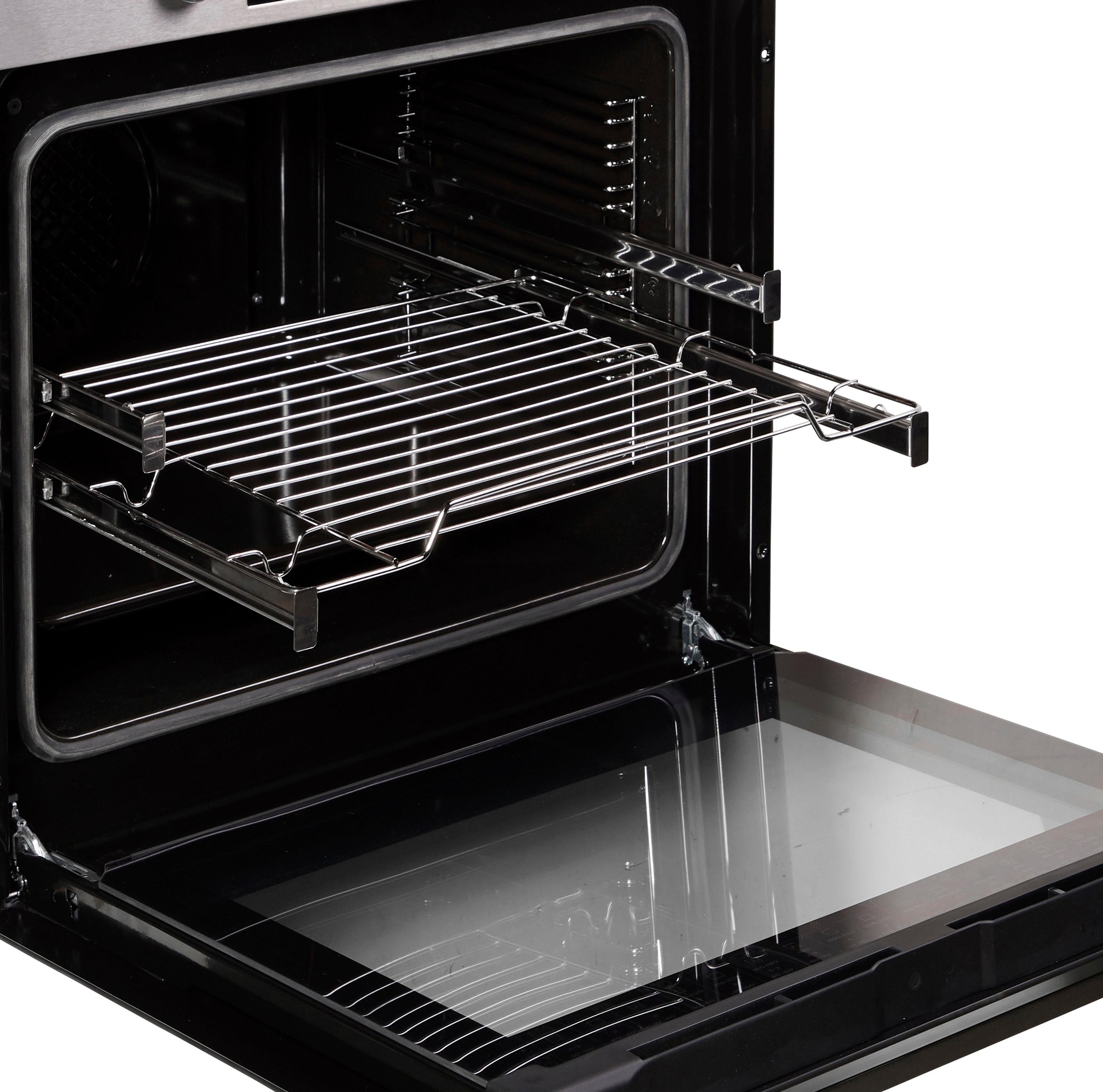 Amica Einbaubackofen  »EBX 944 620 E«, mit 2-fach-Teleskopauszug, Simple Steam, Extra großer Ofen mit 2 Auszügen, Backbleche gleiten sicher heraus.