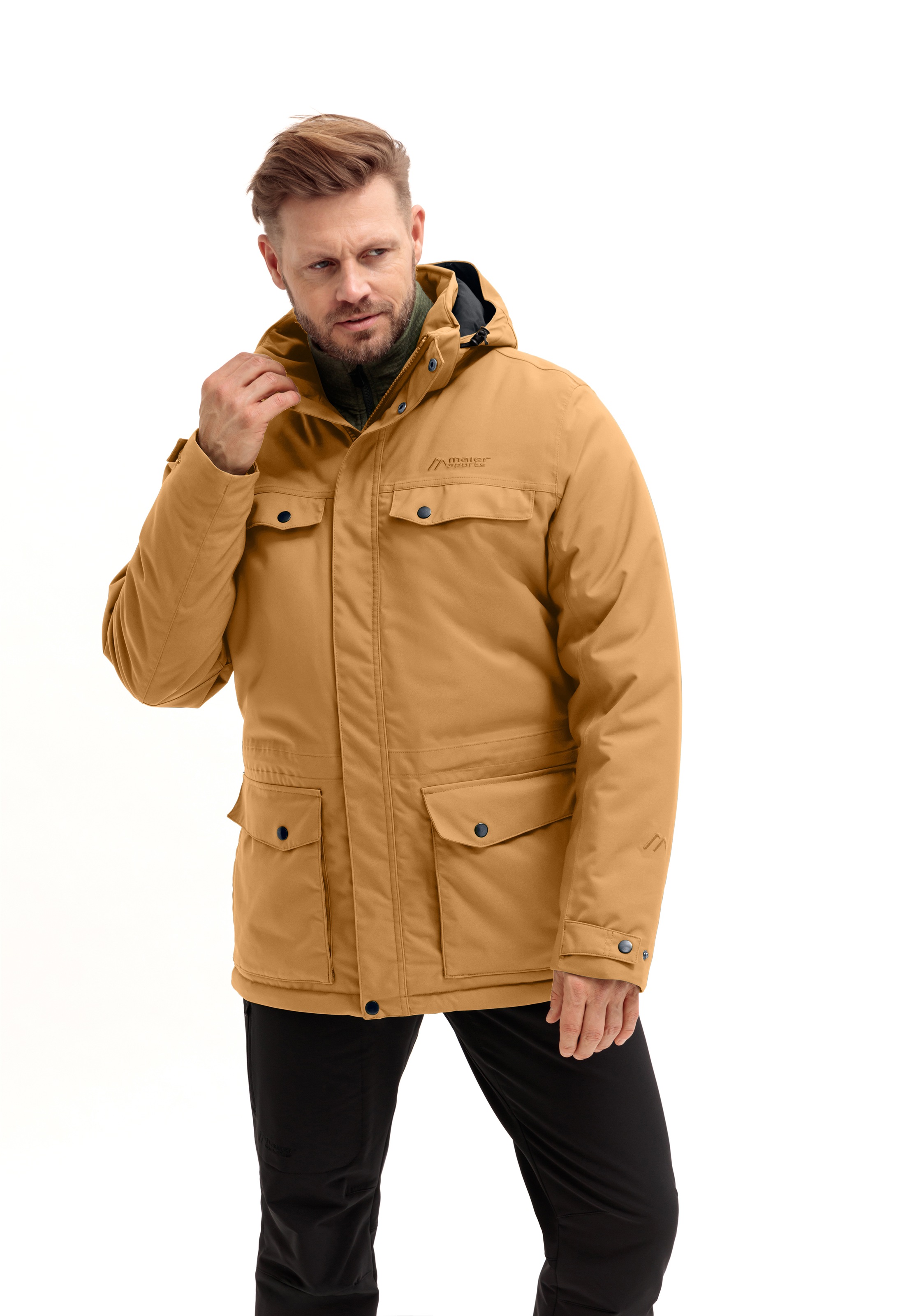 Maier Sports Funktionsjacke »Knuth« Herren Outdoorjacke, wind/wasserdichte Jacke, mTHERM Isolation