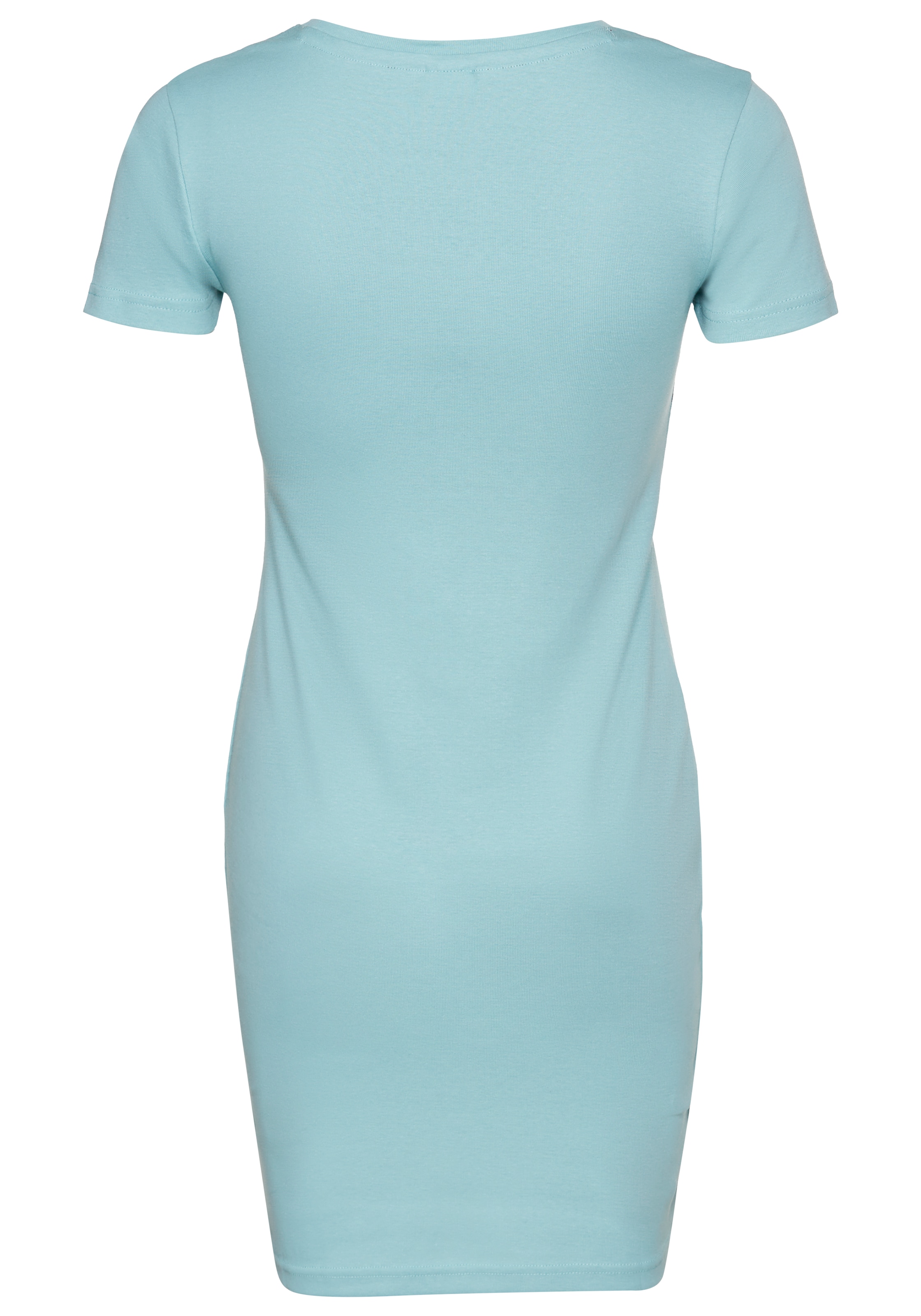 KangaROOS Jerseykleid, mit Rundhals und Halbarm
