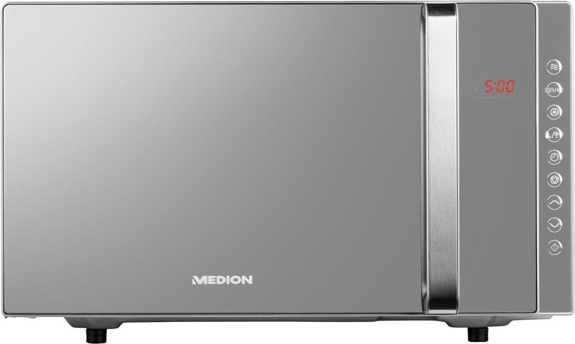 Medion® Mikrowelle »MD 17495«, Grill und Heißluft, 800 W, 10  Automatikprogramme mit 3 Jahren XXL Garantie