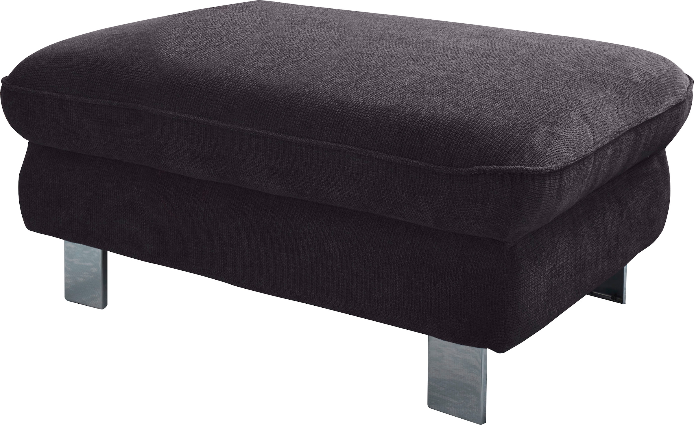 COTTA Polstergarnitur »Driver L-Form«, (Set, 2 tlg.), Set bestehend aus: Ecksofa mit Kopfteilverstellung & Hocker