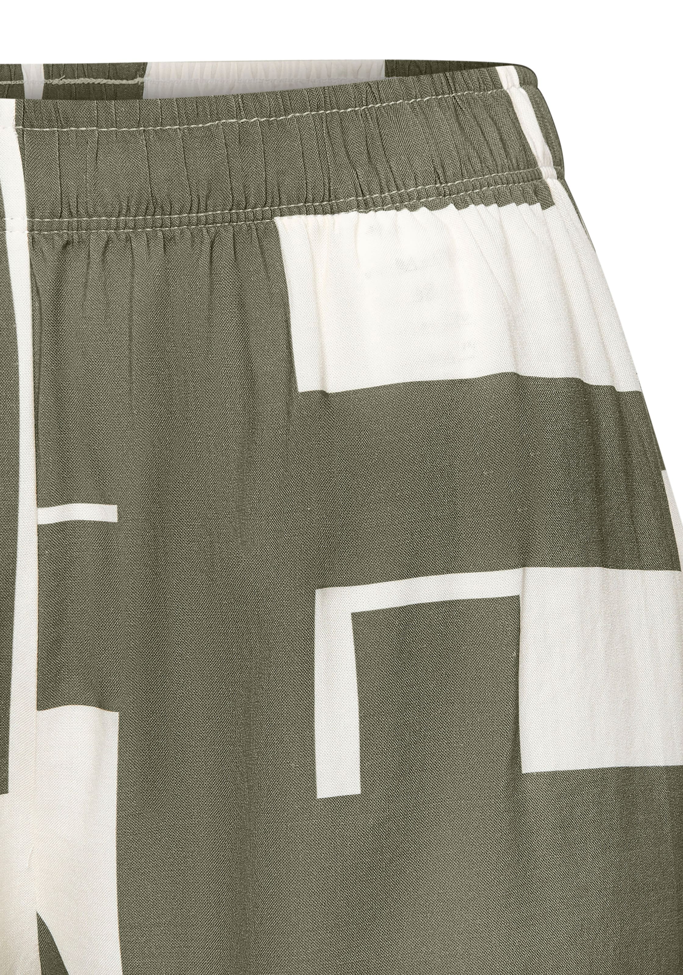 French Connection Pyjamashorts  in gewebter Hemdenqualität