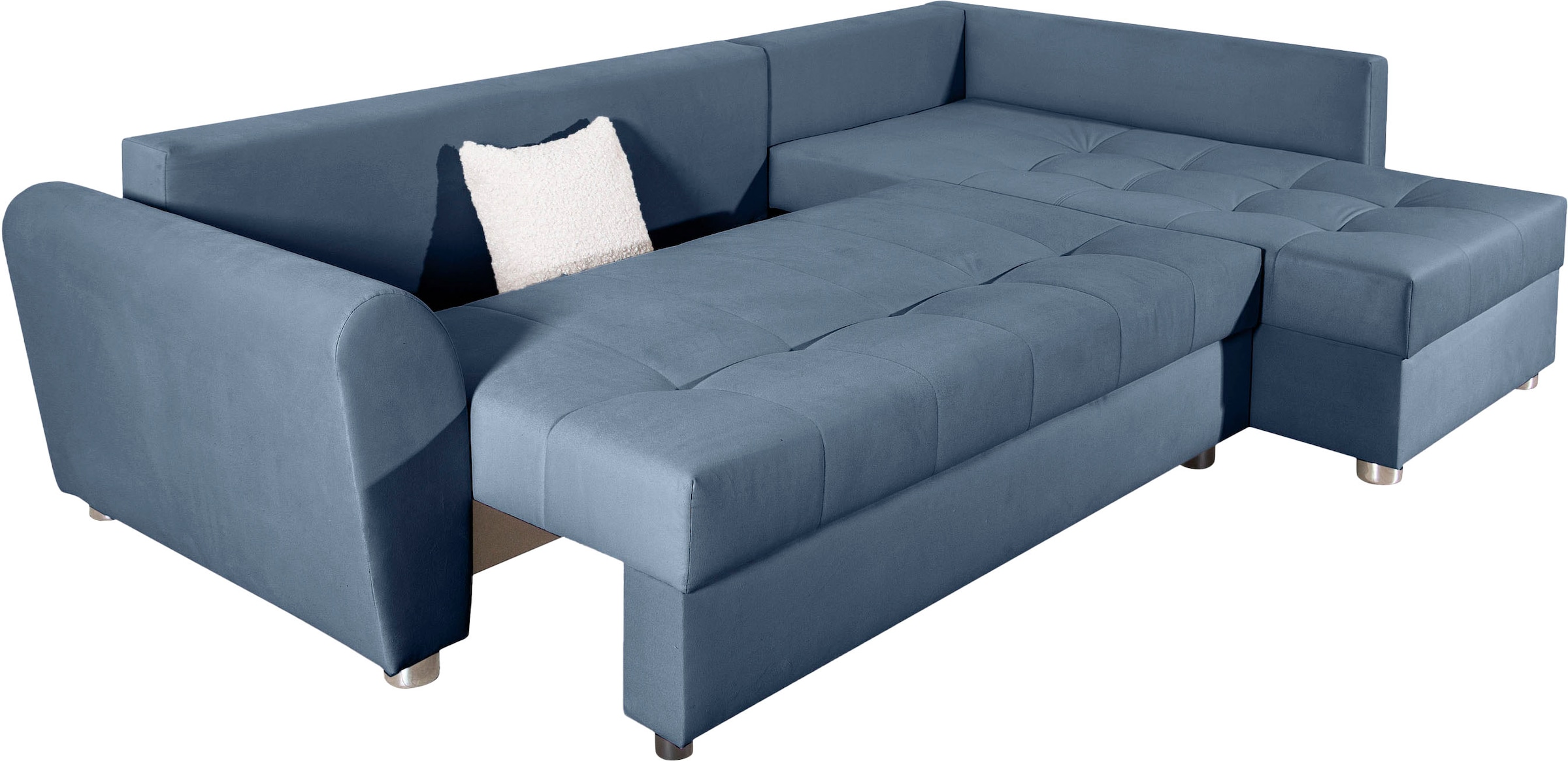 COLLECTION AB Ecksofa »JANA XL-Sofa L-Form«, inkl. Bettfunktion, Bettkasten und Bonnelfederkern