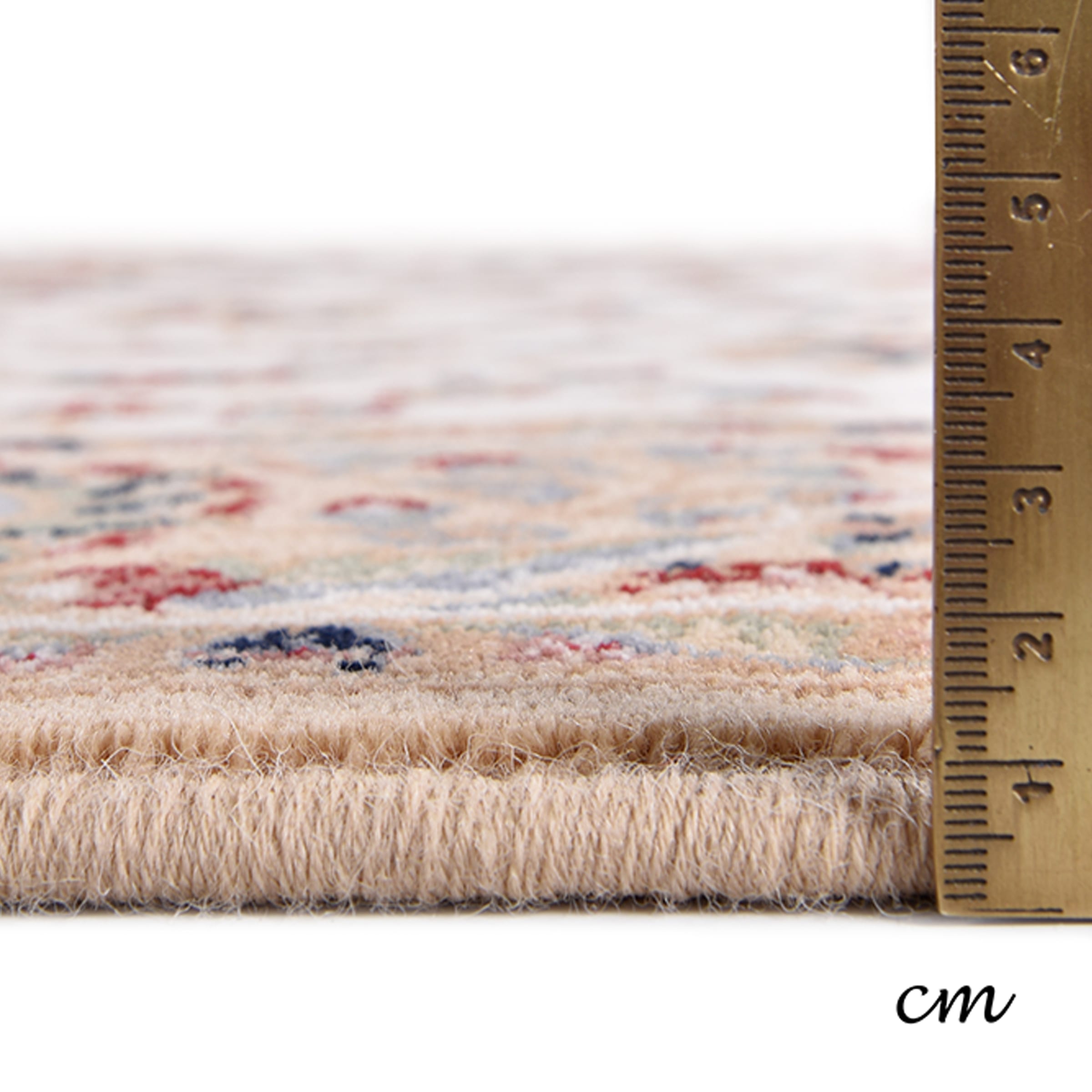 THEKO Wollteppich »Dolna - 859« rechteckig 10 mm Höhe Kurzflor, reine Wolle, Orient-Optik, auch in rund, Wohnzimmer