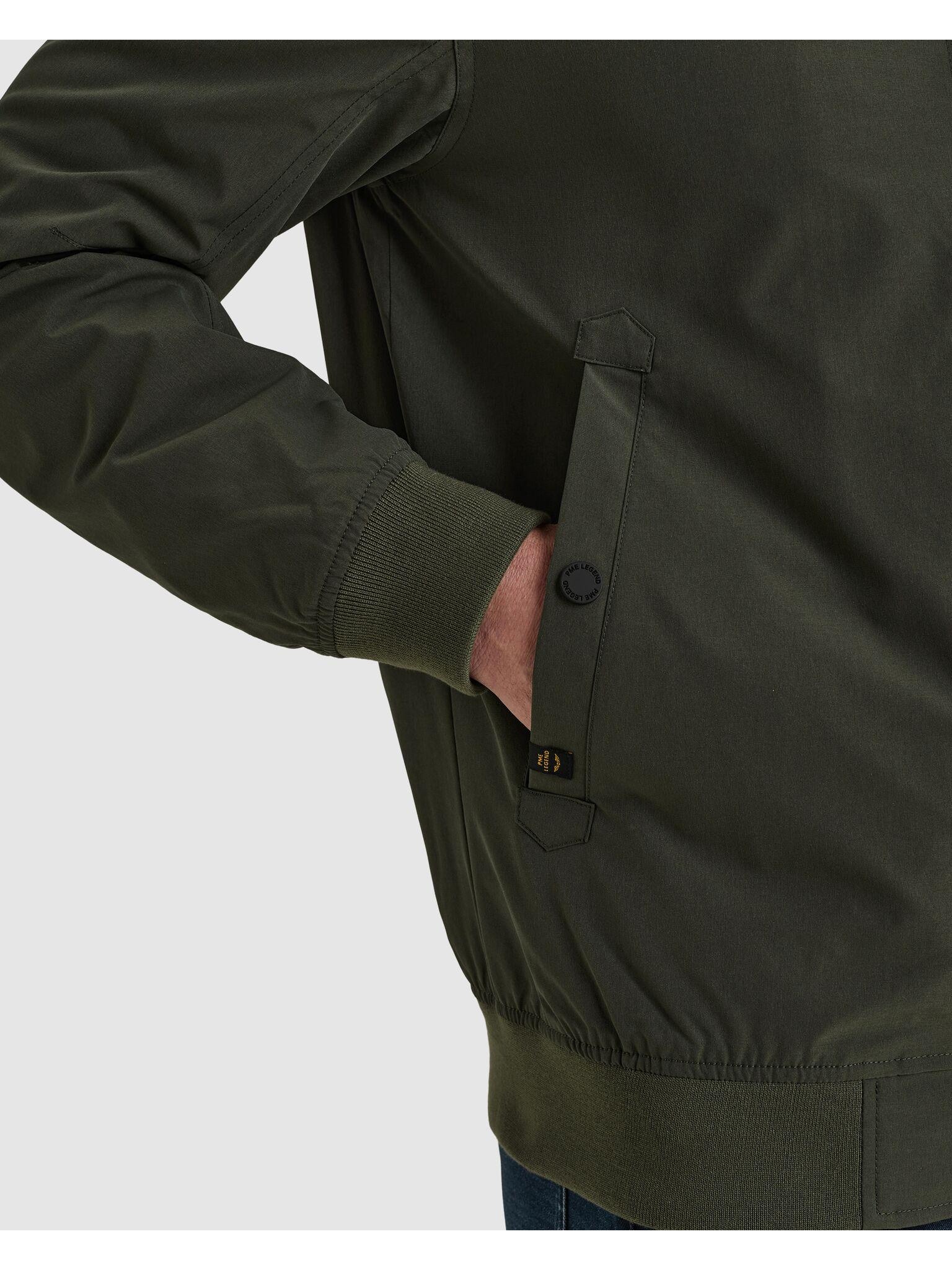 PME LEGEND Outdoorjacke »Flight jacket YETTAIL - Spunner« mit Rippbündchen