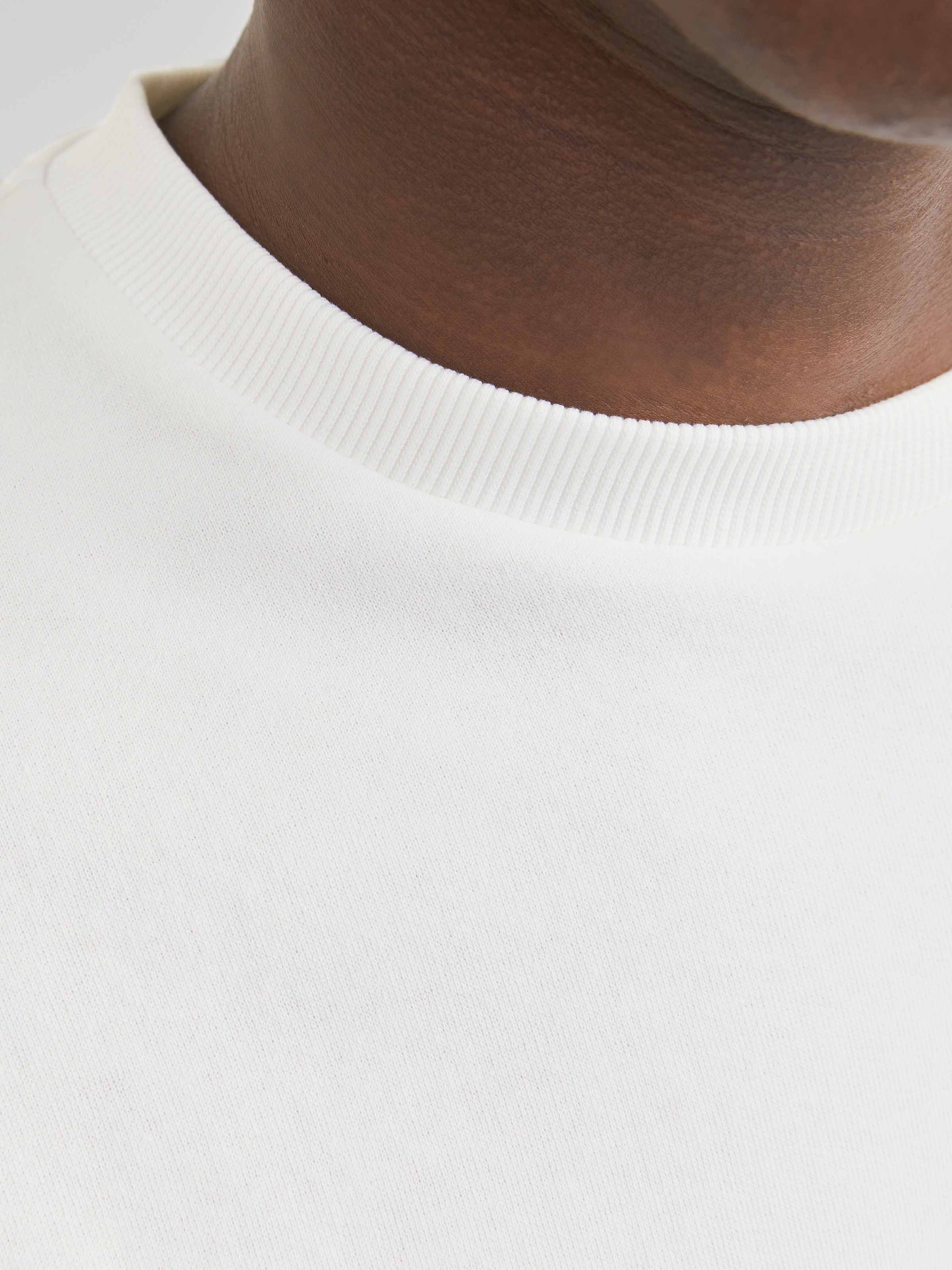 Jack & Jones Sweatshirt »JJEBRADLEY SWEAT CREW NOOS«, mit Rippbündchen
