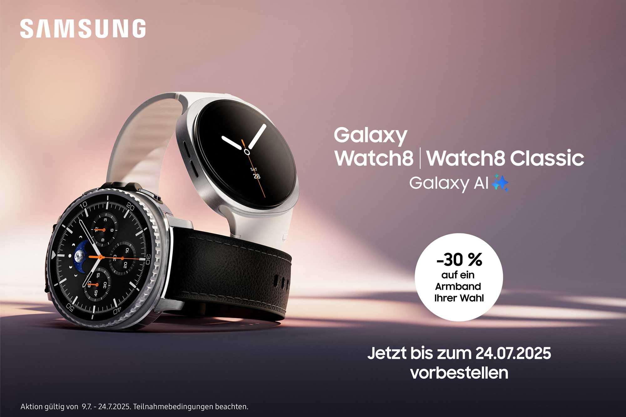 Samsung Smartwatch-Armband »Sport Band für Galaxy Watch 8«