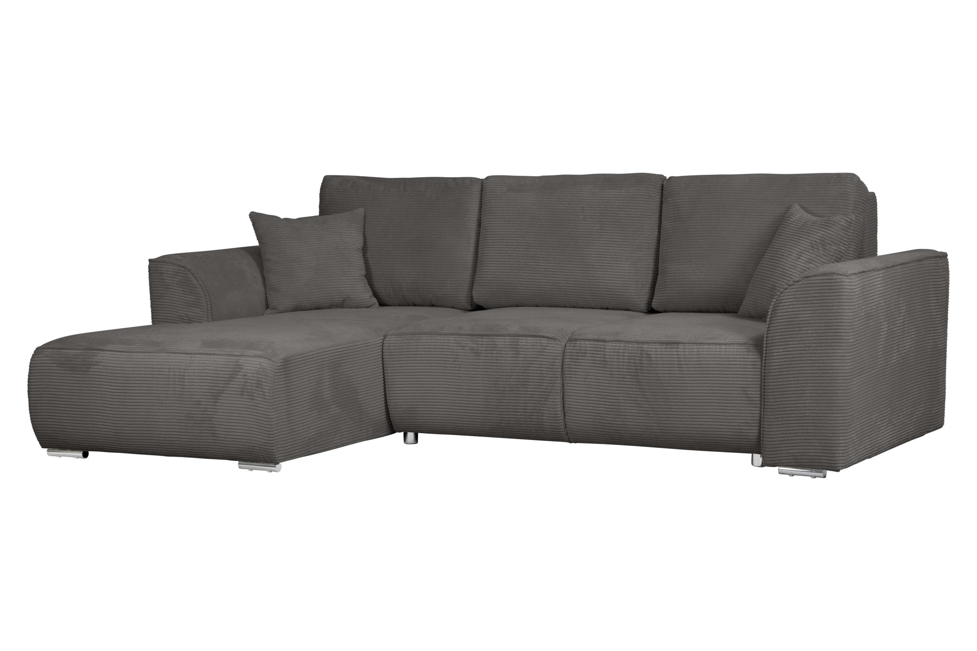 INOSIGN Ecksofa »BEATRICE optionale Schlafsofa mit Bettkasten, B/T/H: 265/170/86 cm«, L-Form, wahlweise auch mit Bettfunktion und Bettkasten