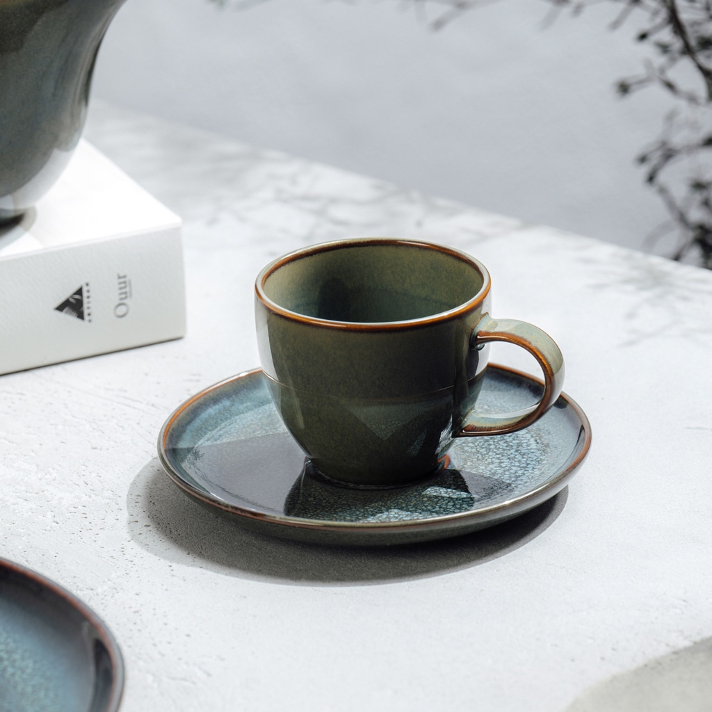 like. by Villeroy & Boch Untertasse »Espressountertassen Crafted Breeze ø 11,8 cm 6er Set blau-grau«