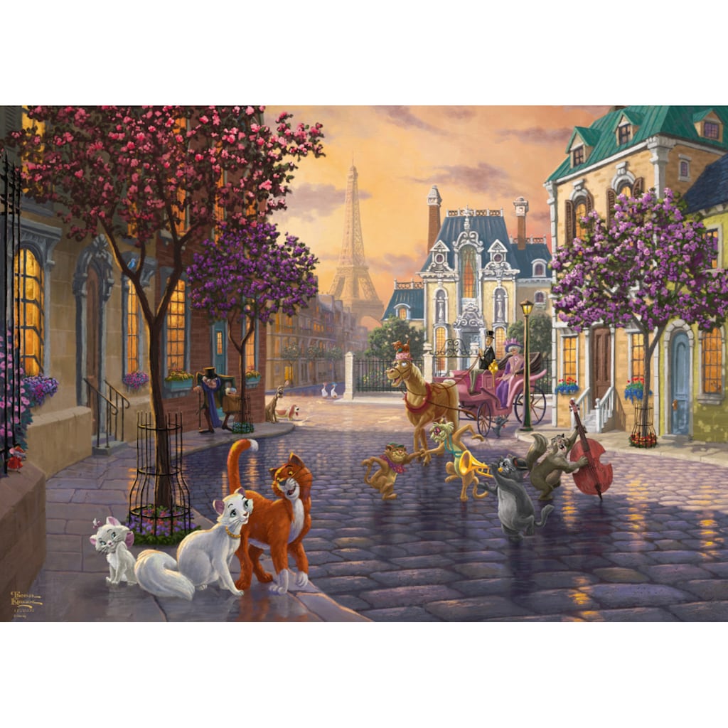 Schmidt Spiele Puzzle »Disney Dremas Collection - The Aristocats, Thomas Kinkade Studios«, Made in Europe