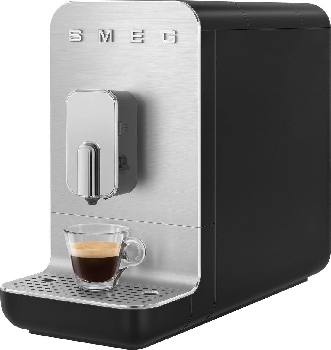 Smeg Kaffeevollautomat »BCC13BLMEU«, inkl. Milchbehälter