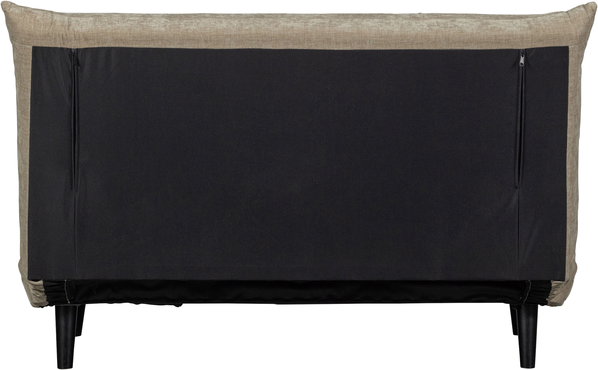 WOOOD Schlafsofa »Xem Chenille-Bezug gewebt mit Schlaffunktion, H 80 x B 122 x D 92 cm« Liegefläche 188 cm, Tragkraft 140 kg, Maximale Verschleißfestigkeit