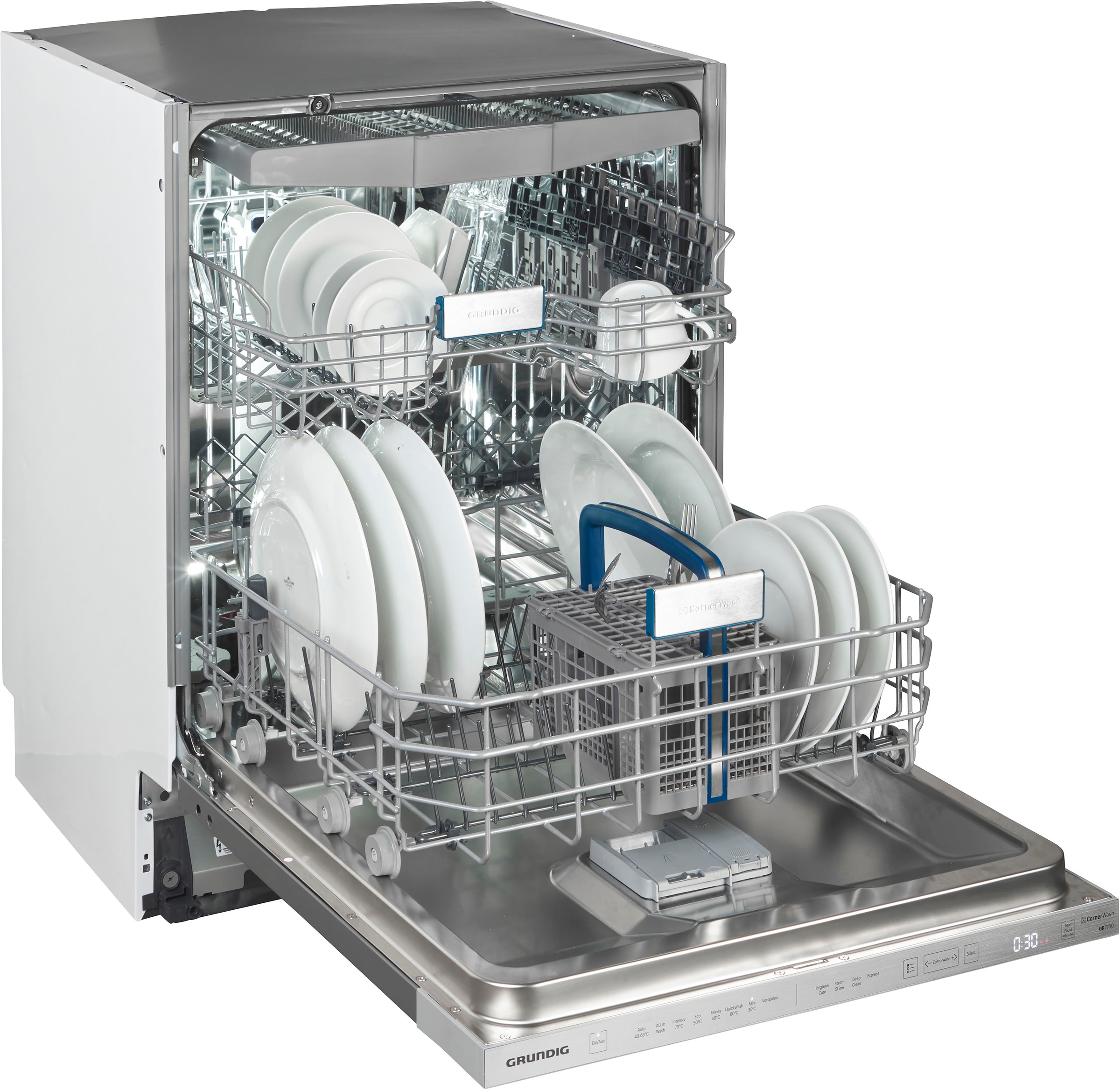 Grundig vollintegrierbarer Geschirrspüler »GNVP4630B«, 16 Maßgedecke, hocheinbaufähig