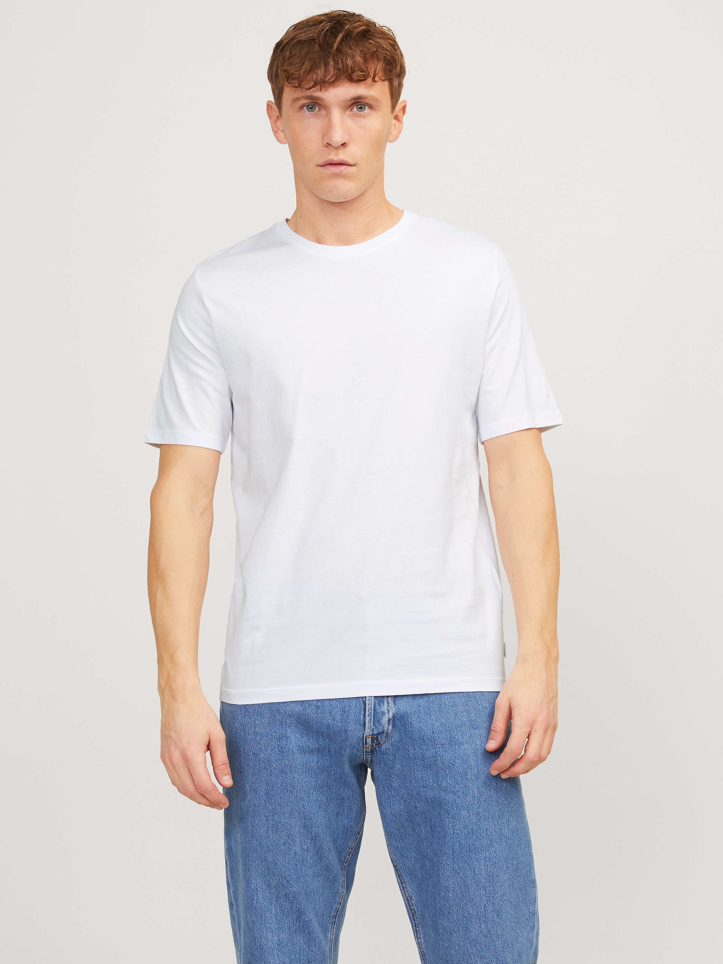 Jack & Jones T-Shirt »JJEORGANIC BASIC TEE SS O-NE 5PK MP NOOS«, 5 Stk.
