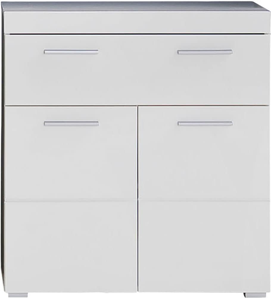 welltime Unterschrank "Avena" Standschrank mit 2 Türen, 1 Schublade - (B/T/H) 73/31/79 cm