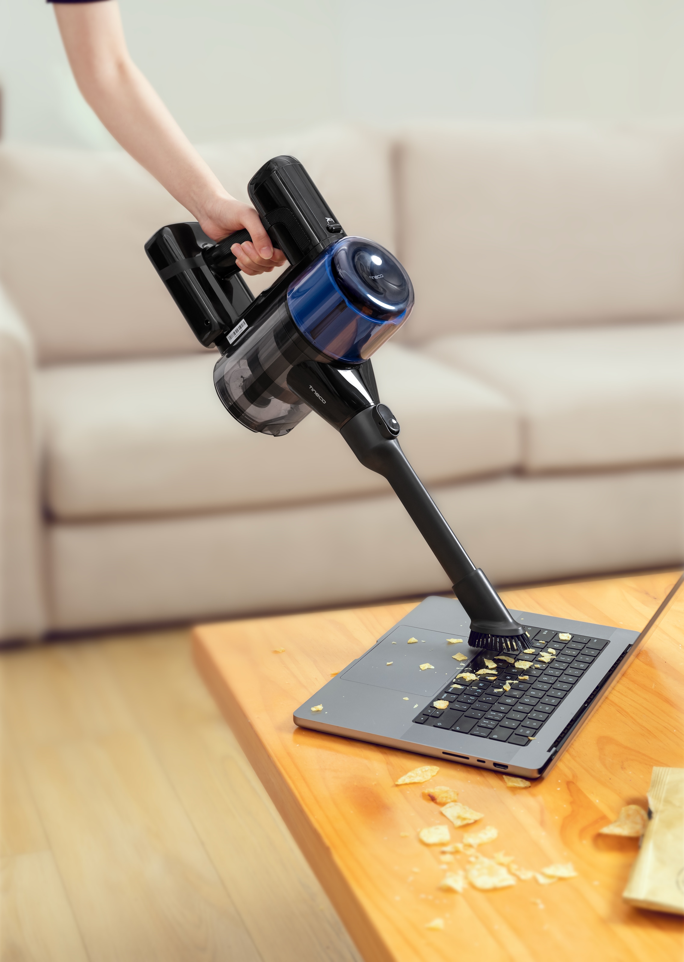 Tineco Akku-Stielstaubsauger »Pure One S30 Pro« 200W Saugleistung, Faltbares Saugrohr, starke Akku-Leistung