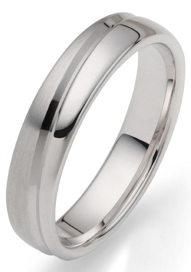 Firetti Trauring »Schmuck Geschenk Hochzeit Ehering "LIEBE"«, wahlweise mit oder ohne Zirkonia (synth.)