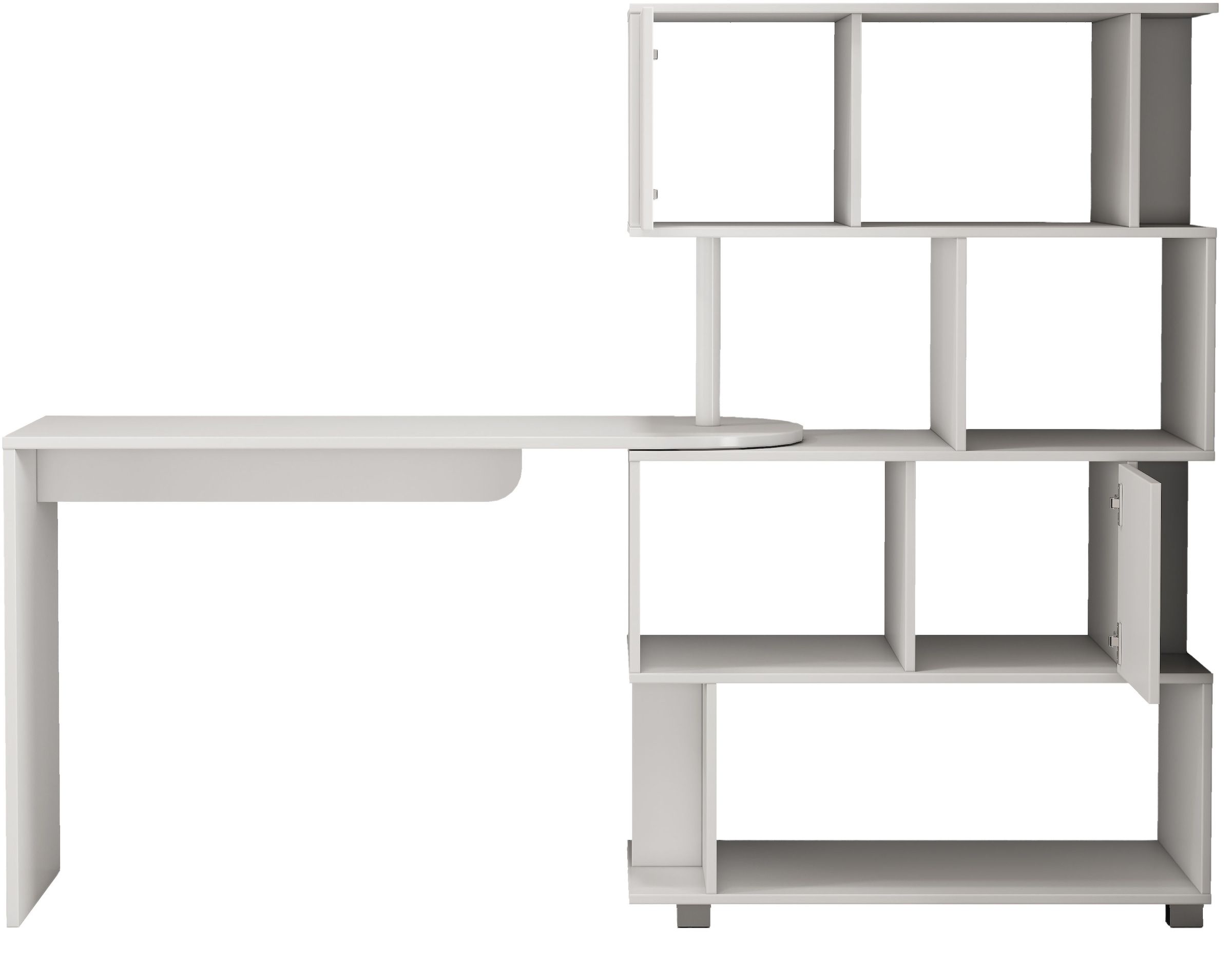 OTTO home Schreibtisch »Inovo« Set,  als Eckschreibtisch oder Schreibtisch nutzbar, viel Stauraum