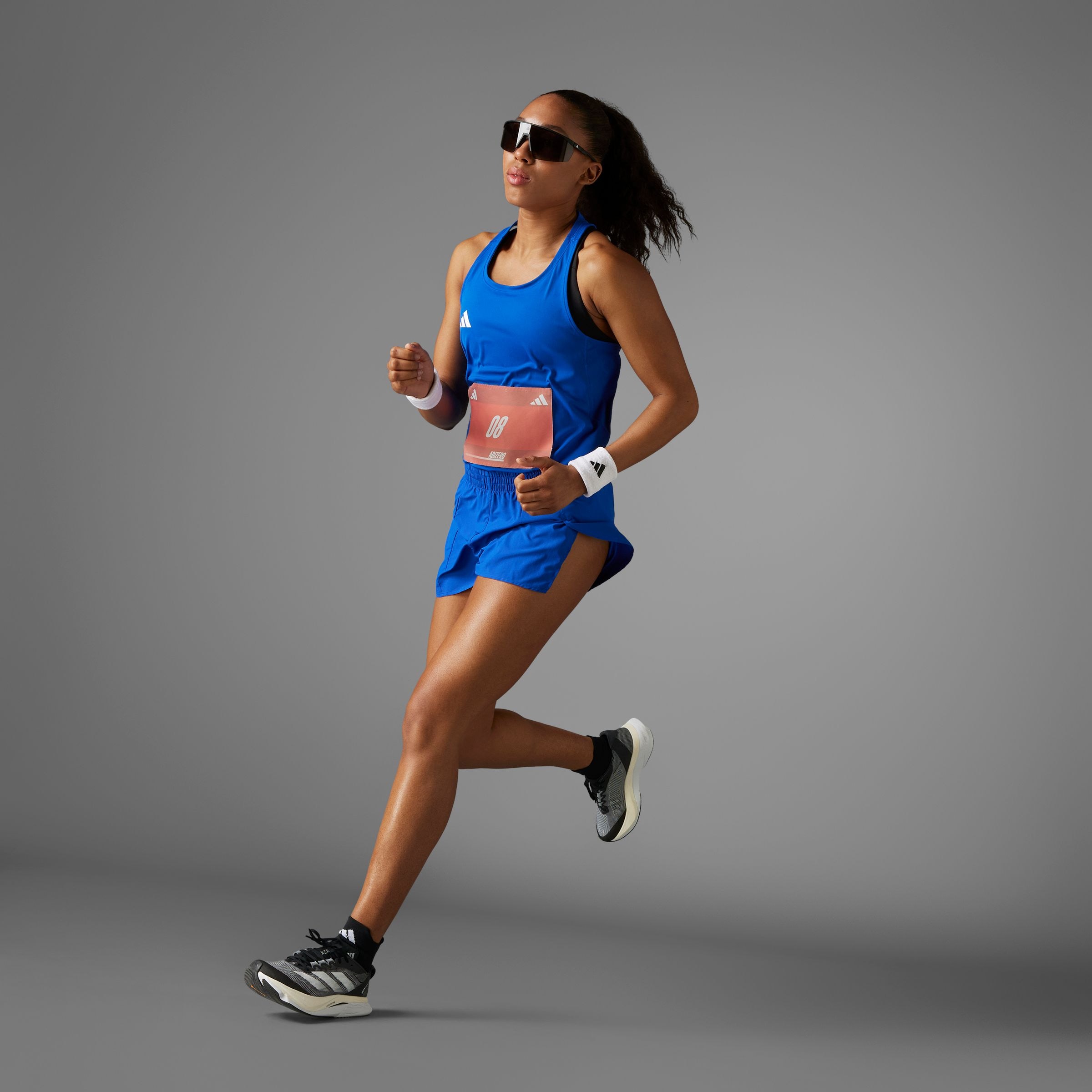 adidas Performance Laufshorts »ADIZERO E SPLIT«, (1 tlg.)