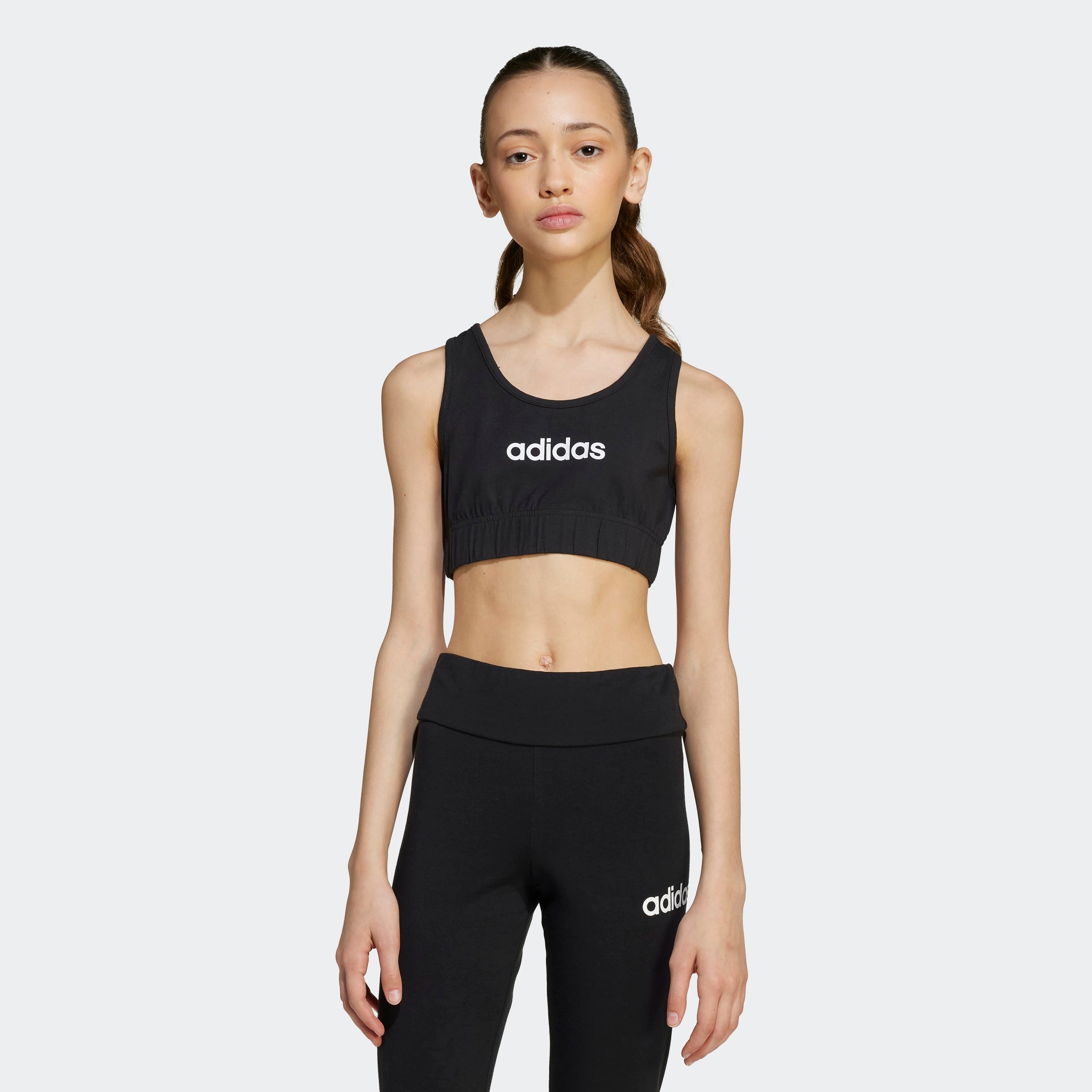 adidas Sportswear Sport-BH »JG LIN BRA TOP« 1 Stk. für Kinder, sportlicher Stil, sanfter Halt, Gummizug, pflegeleicht