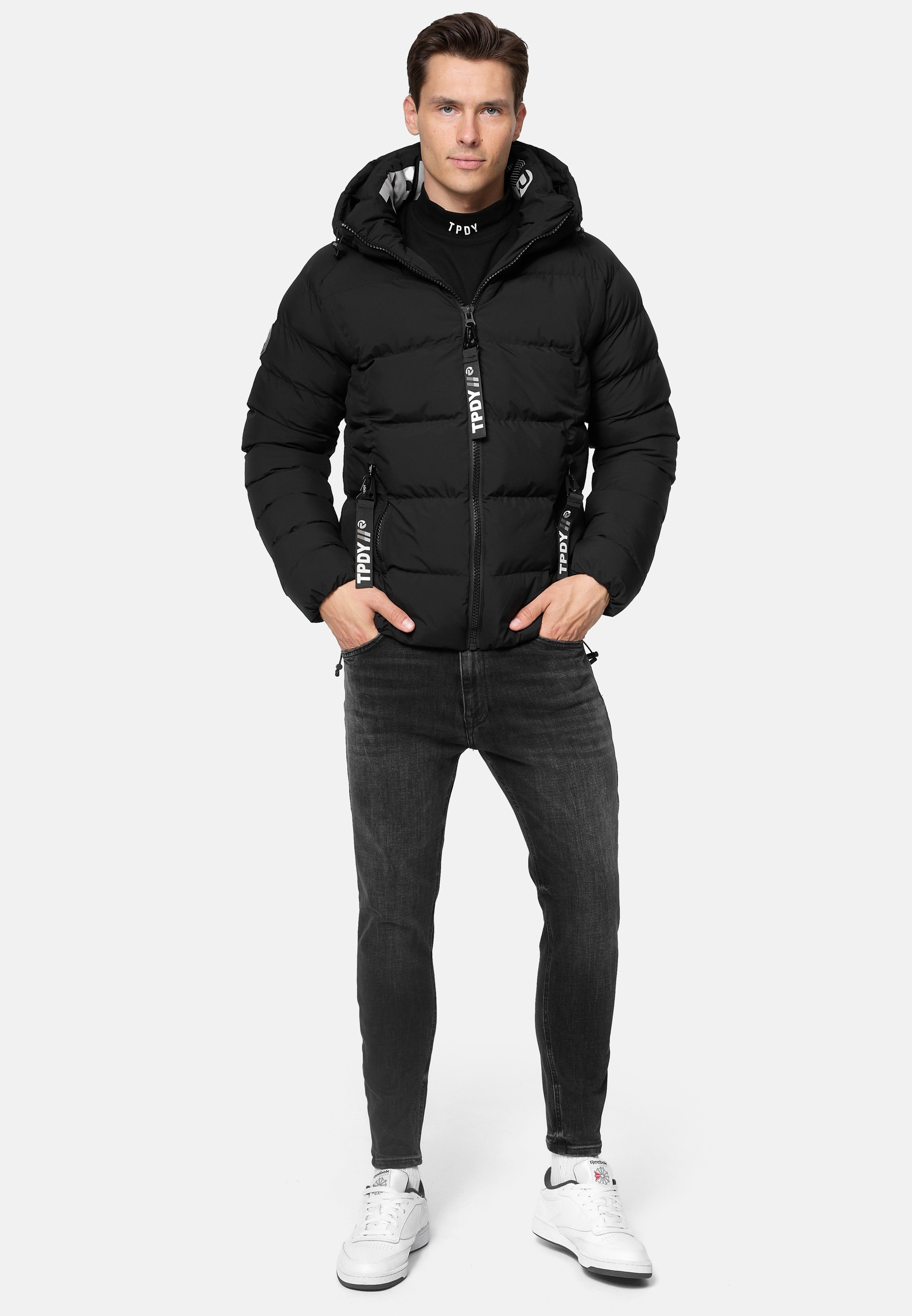trueprodigy Winterjacke »Murphy Reflektierender Innenkragen« mit Kapuze
