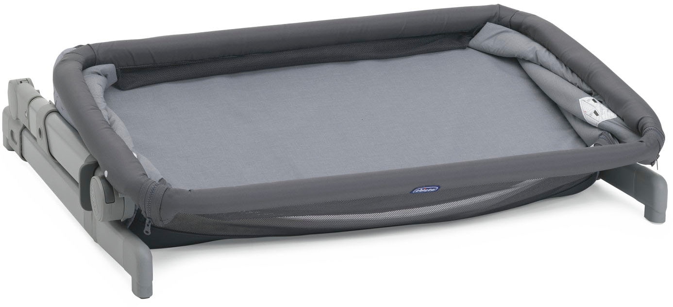 Chicco Beistellbett »next2me go, dark grey«