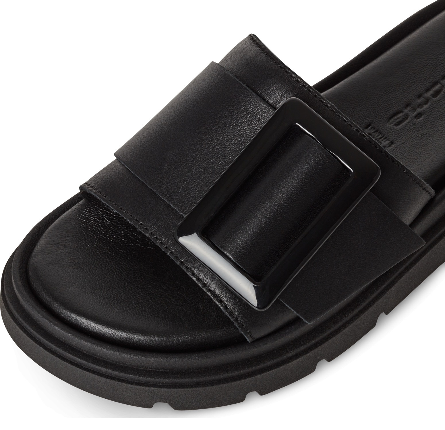 Tamaris Pantolette  Plateau, Sommerschuh mit modischer Zierschnalle
