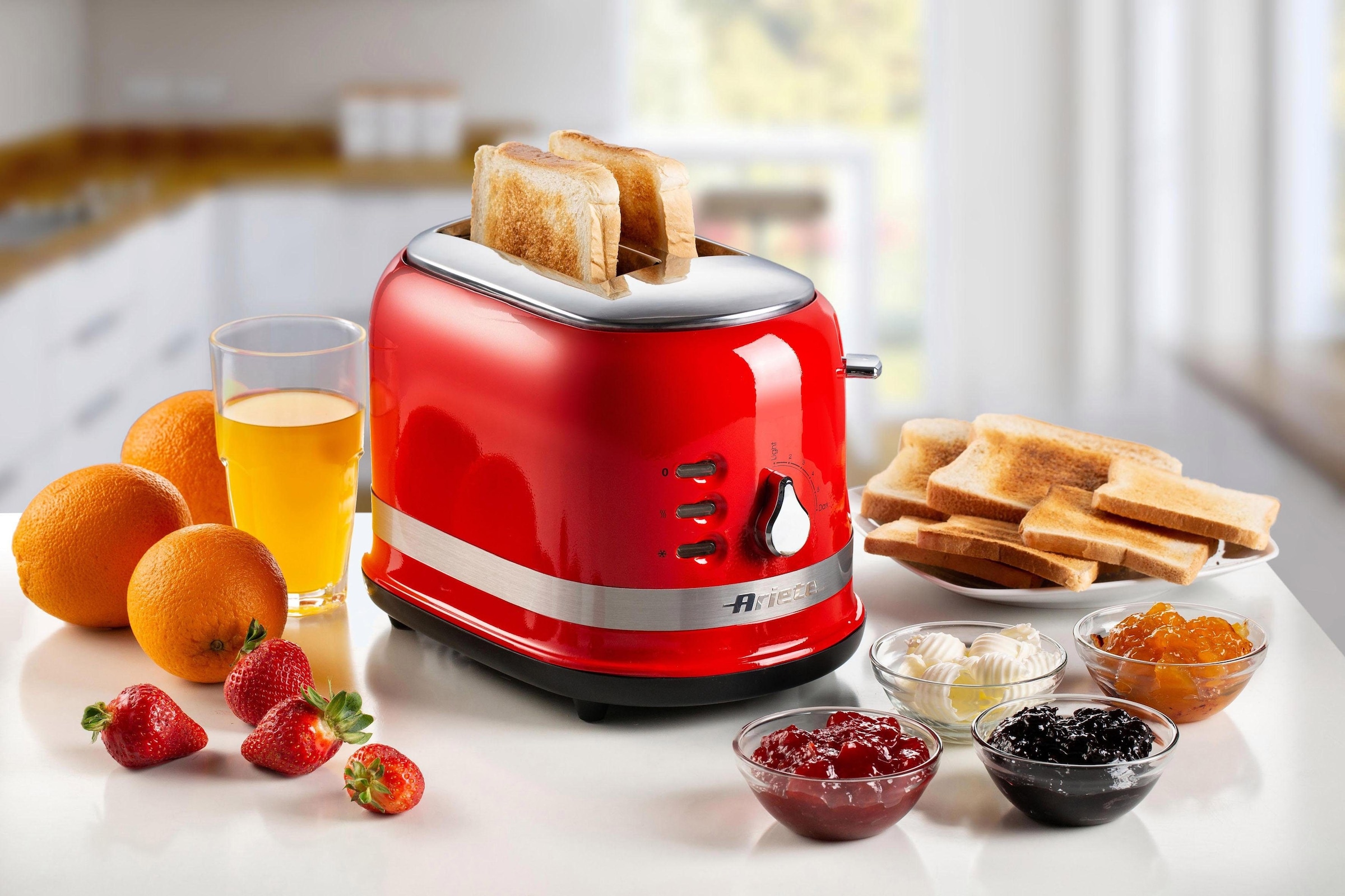 2 Toaster »moderna XXL Scheiben, 815 Schlitze, kurze Garantie Jahren W 149«, 3 2 mit Ariete für