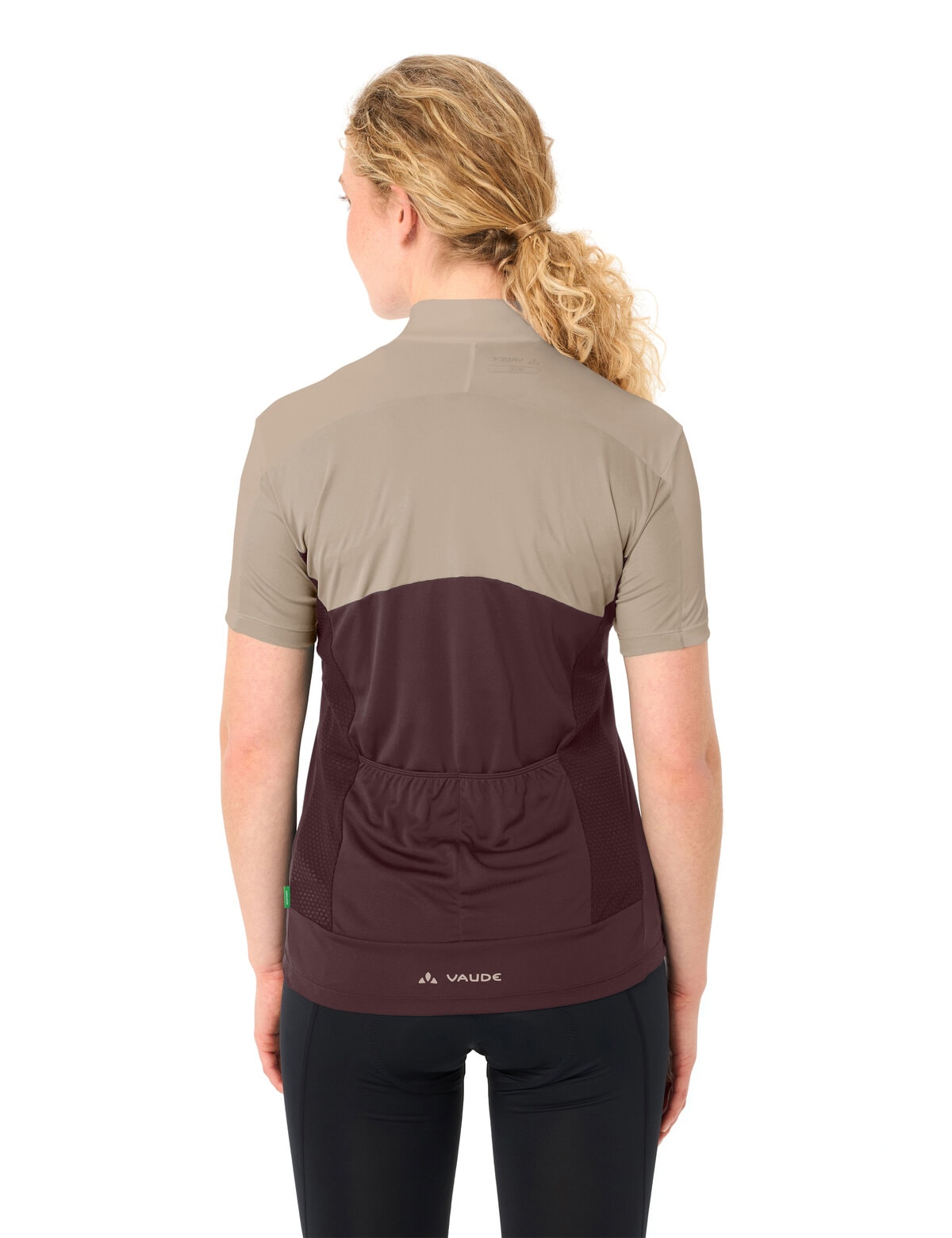 VAUDE Radtrikot »WOMEN'S MATERA FZ TRICOT« für Radsport, mit zwei Rückentaschen, mit Stehkragen, atmungsaktiv