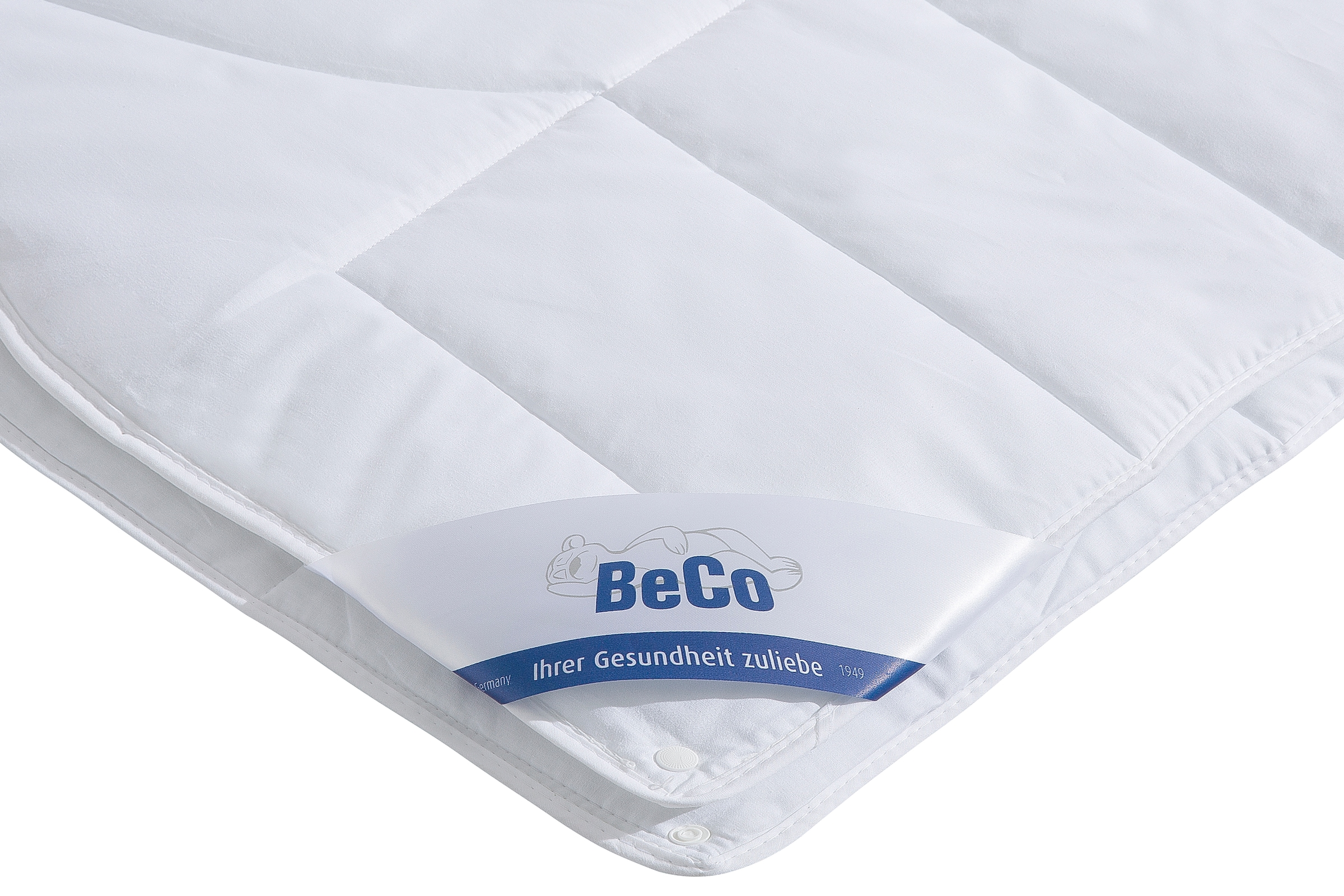 Beco Microfaserbettdecke + Microfaserkissen »Medibett, Bettdecke 135x200 cm mit Kissen 80x80 cm im Set«, (Spar-Set, Bei Nichtgefallen beinhaltet die Rückgabe das Gesamtangebot.), Bettdecke & Kissen für allergiker geeignet (Hausstauballergiker)
