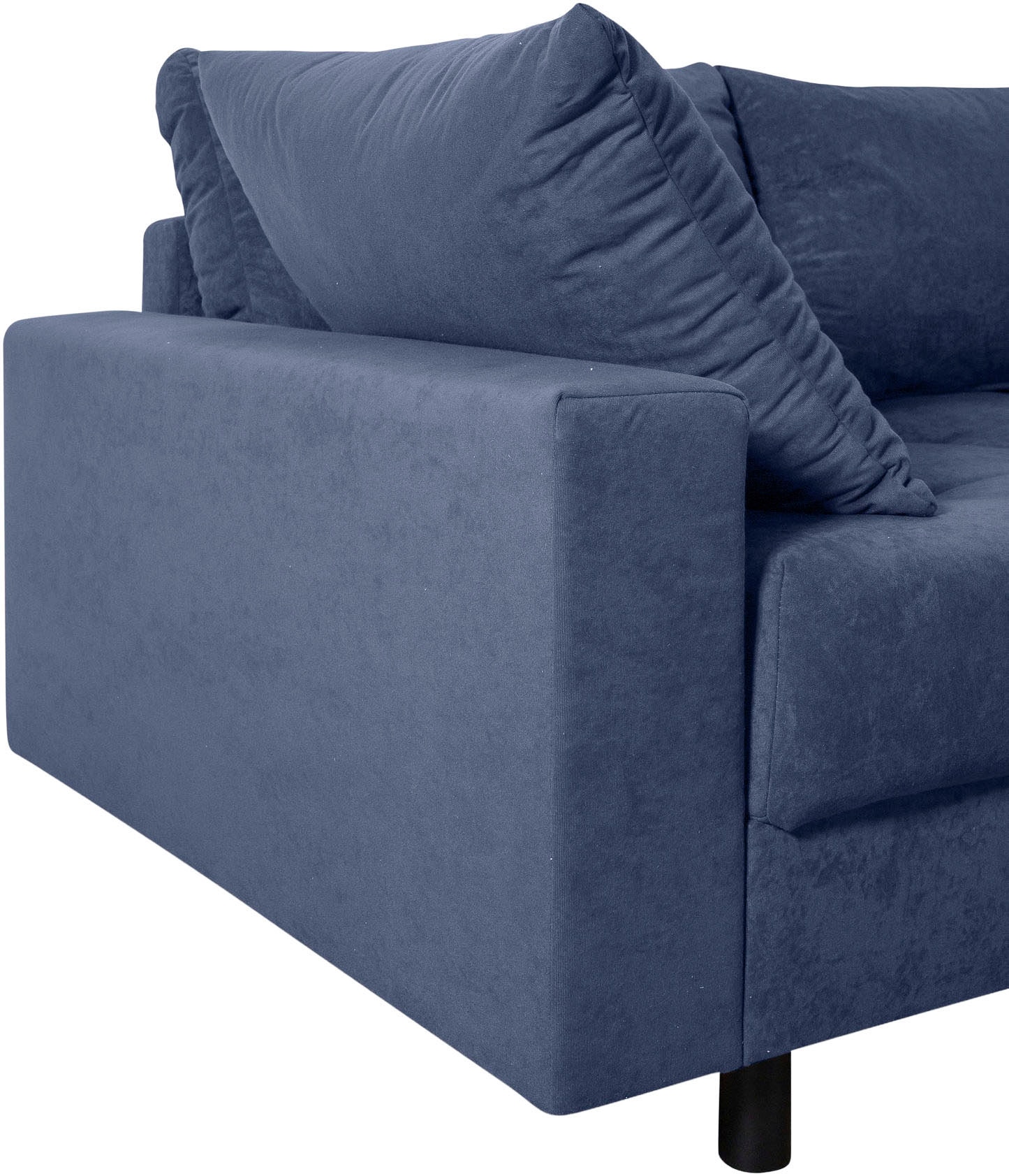 Home affaire Ecksofa »Toni L-Form«, Ottomane beidseitig montierbar, Federkern-Polsterung