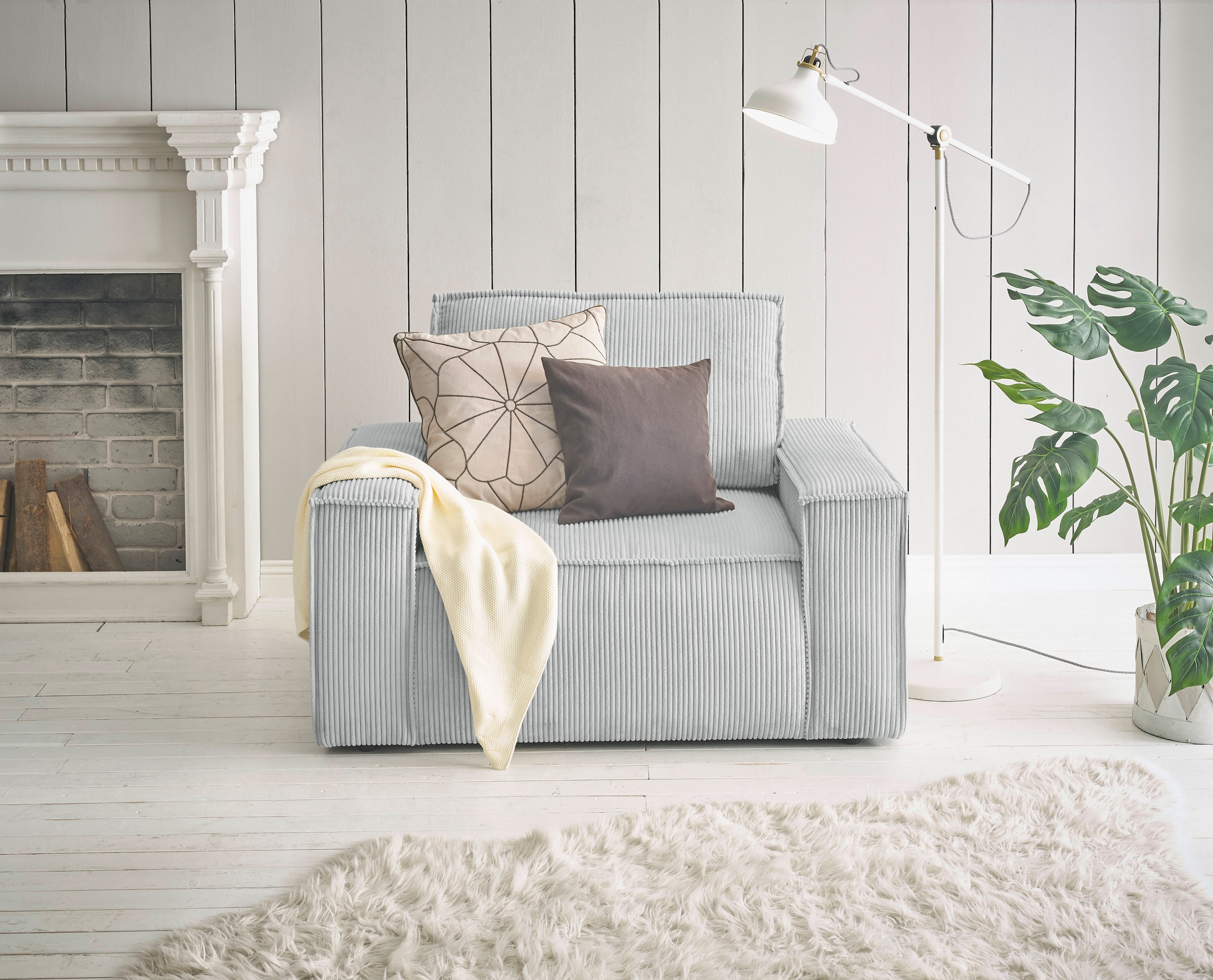 OTTO home Sessel "SHERWOOD Cord Love-Seat" passend zur Polster-Serie SHERWOOD