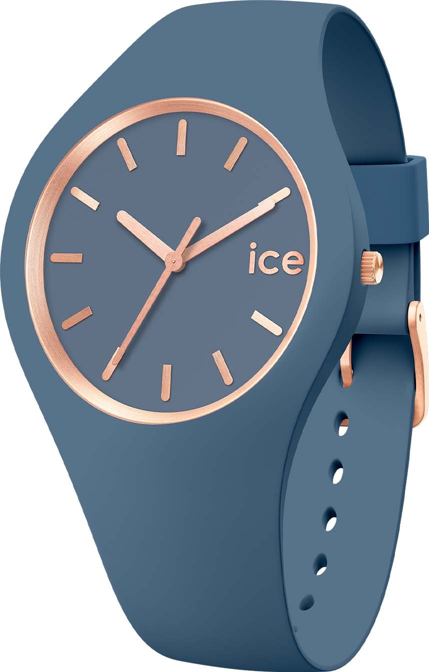 ice-watch Quarzuhr »ICE glam brushed Blue horizon S, 020545« bei ♕