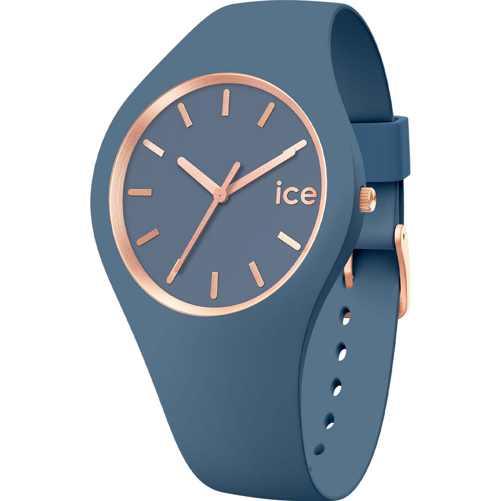 ice-watch Quarzuhr »ICE glam brushed Blue horizon S, 020545«