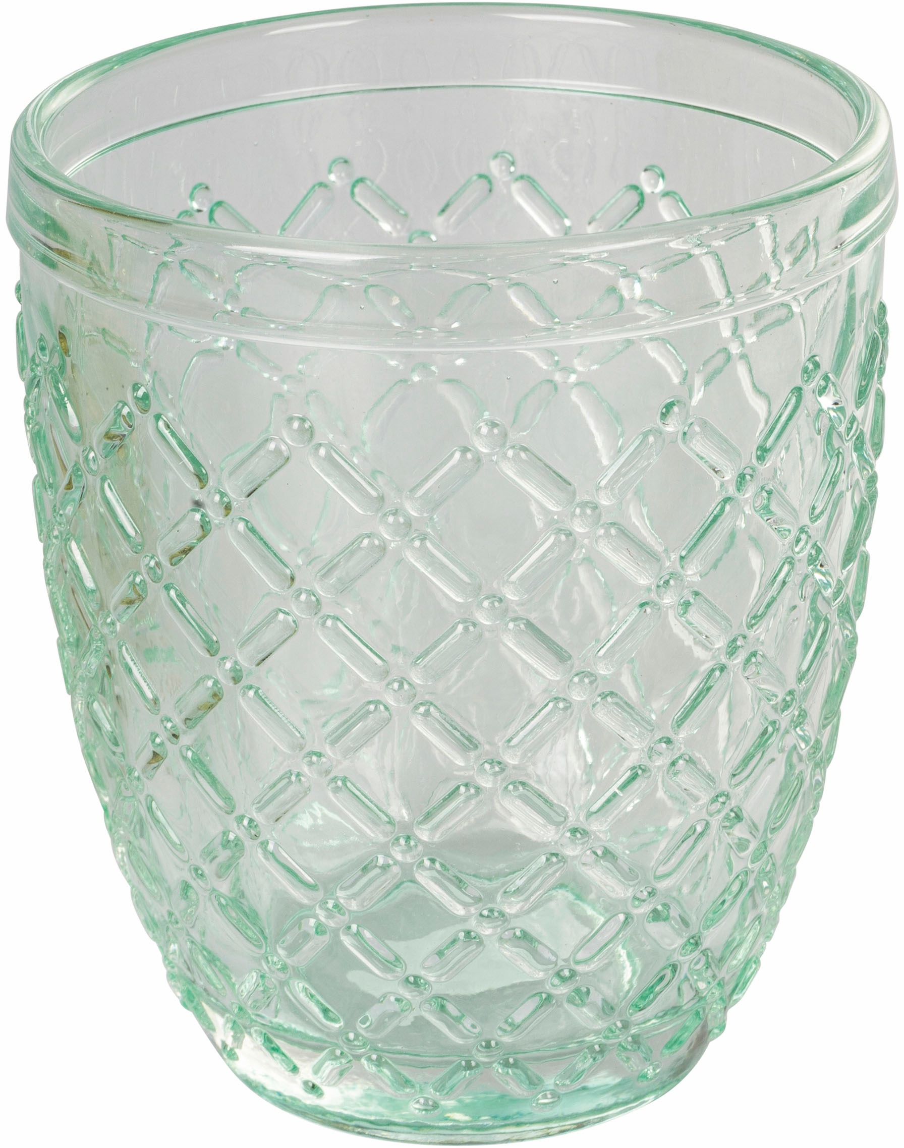Villa d'Este Gläser-Set »Castle Greenery«, (Set, 6 tlg.), Wassergläser-Set, 6-teilig, Inhalt 350 ml