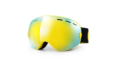 Snowboardbrille »Ski- Snowboardbrille mit Rahmen gelb verspiegelt XTRM-SUMMIT«