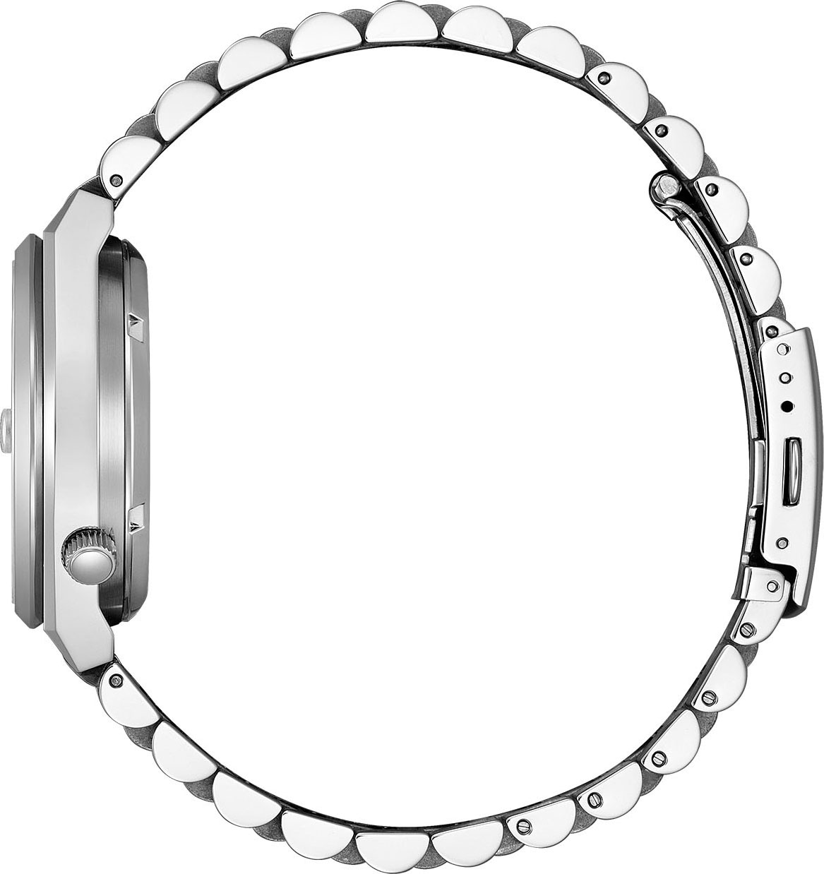 Citizen Automatikuhr »Tsuyosa«, Armbanduhr, Damenuhr, Mechanische Uhr, Edelstahlarmband, analog, Tag