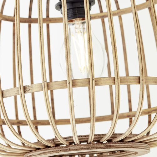 Brilliant Bogenlampe »Nikka«, 1 mit Rattan-Schirm, XXL Metall/Rattan, cm E27, Garantie flammig-flammig, 171 schwarz/natur kaufen Jahren mit | 3 Höhe, online